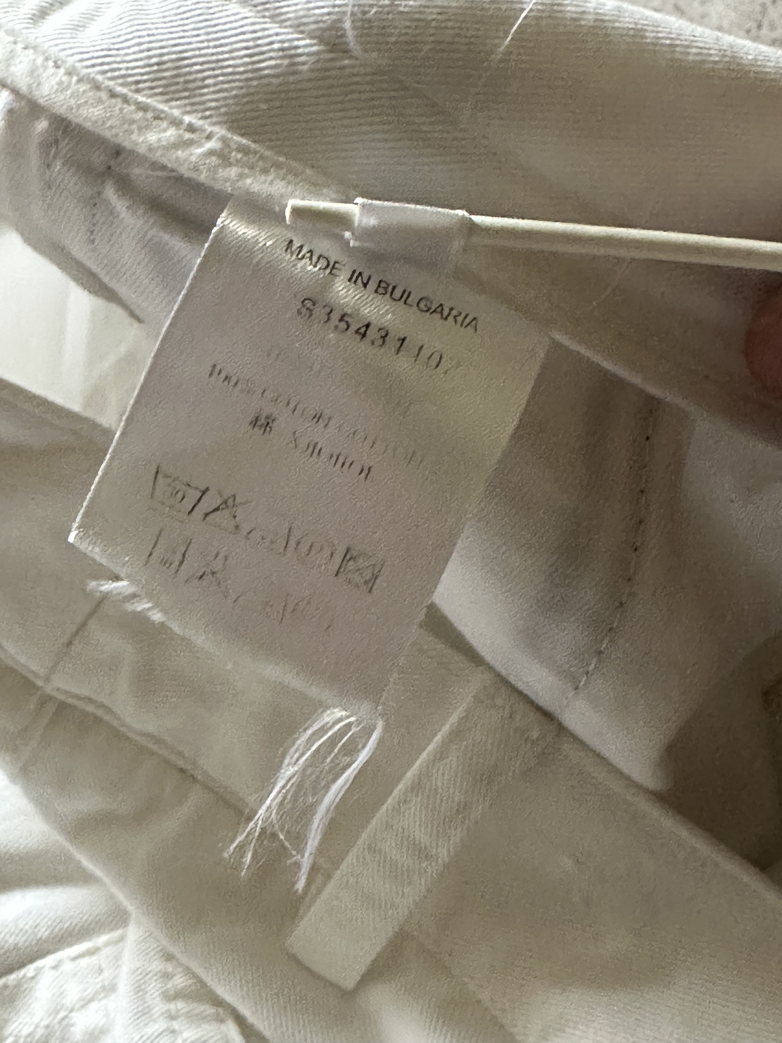 Givenchy Givenchy Men's White Cotton Pants IT44 Size US 31 - 12 Thumbnail