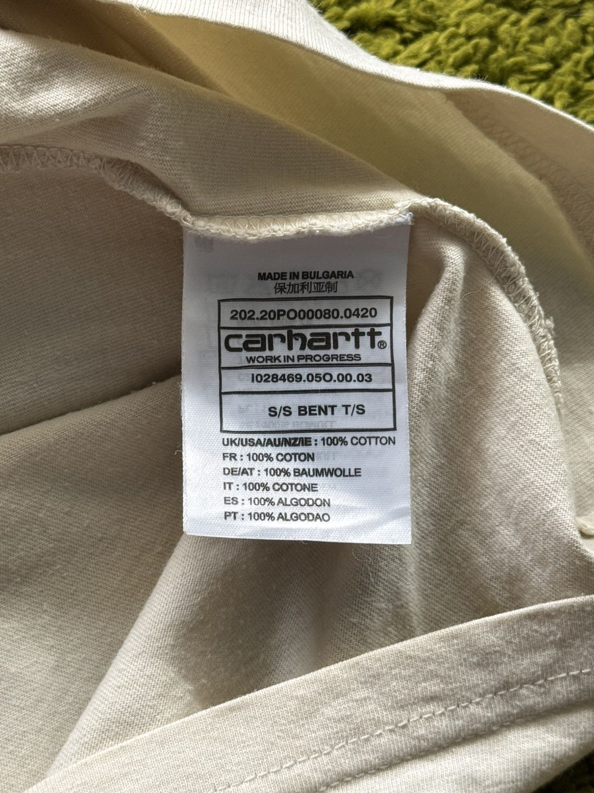 Carhartt Carhartt big logo t-shirt Size US M / EU 48-50 / 2 - 5 Thumbnail