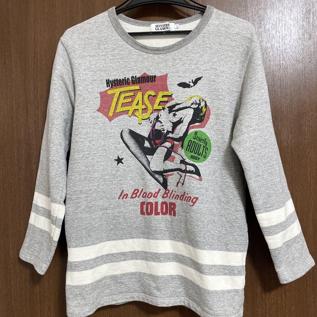 Hysteric Glamour TEASE 3/4 Sleeve T-Shirt