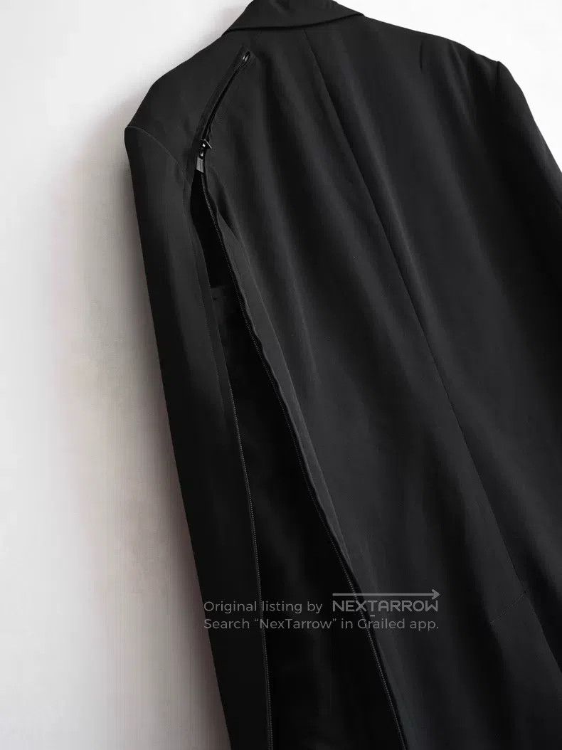 Yohji Yamamoto Yohji Yamamoto 25SS zip deconstructed jacket| Size US L / EU 52-54 / 3 - 8 Thumbnail