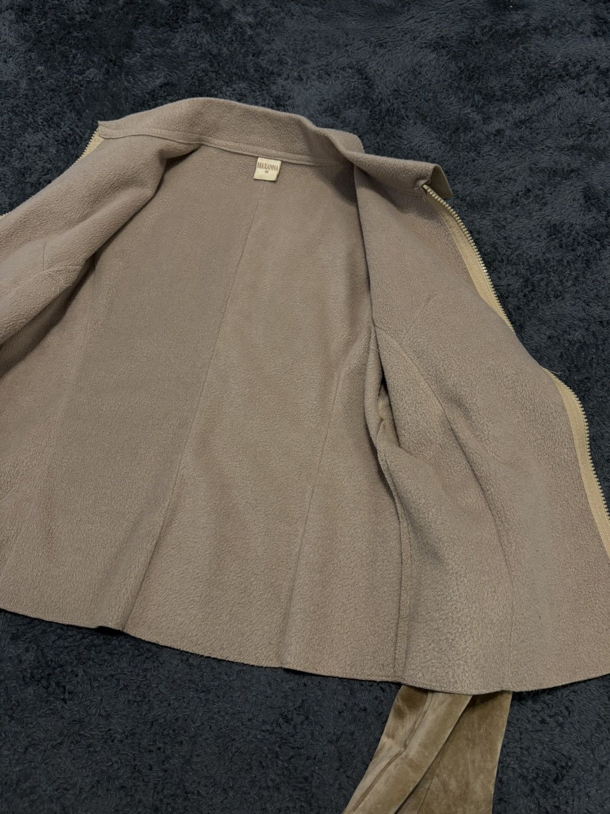 Hysteric Glamour × Undercover 2000s Vibe Wool Leather Y2K Juicy Couture Style Jacket Size M / US 6-8 / IT 42-44 - 5 Thumbnail