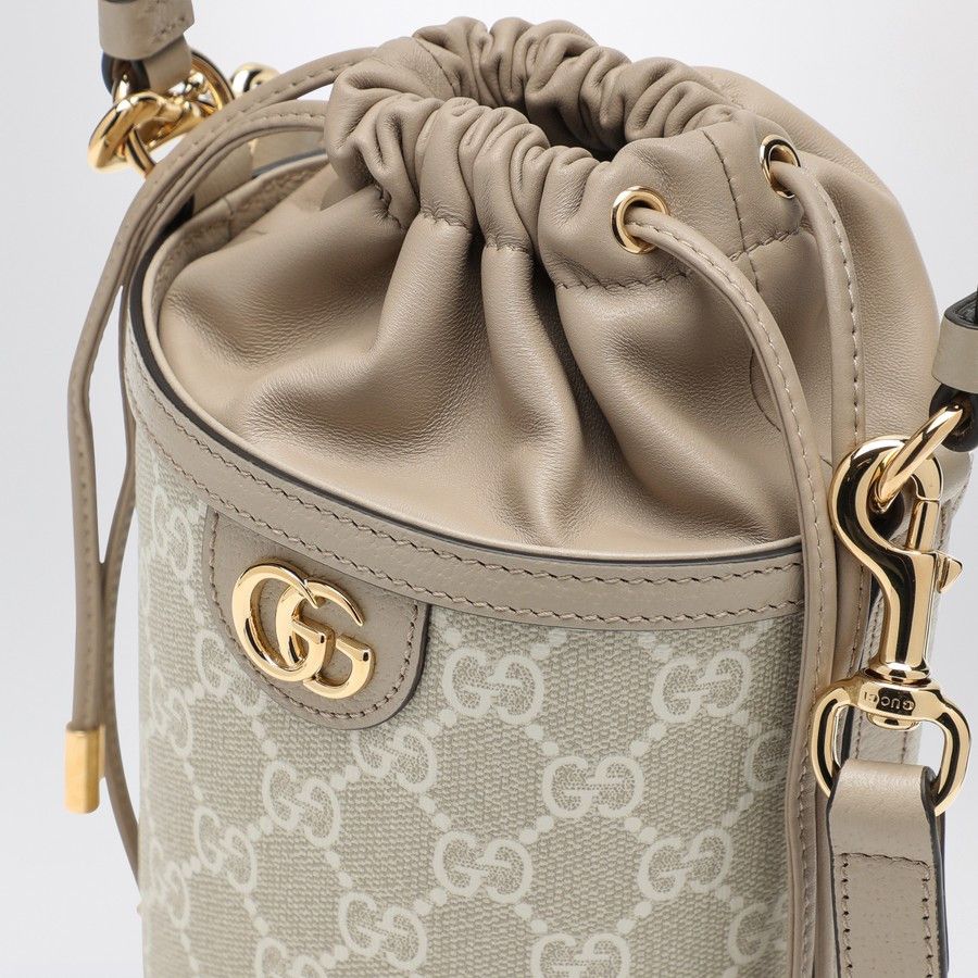Gucci o1d2blof0824 Size: OS / Ophidia Mini Bucket Bag in Beige Size ONE SIZE - 5 Thumbnail