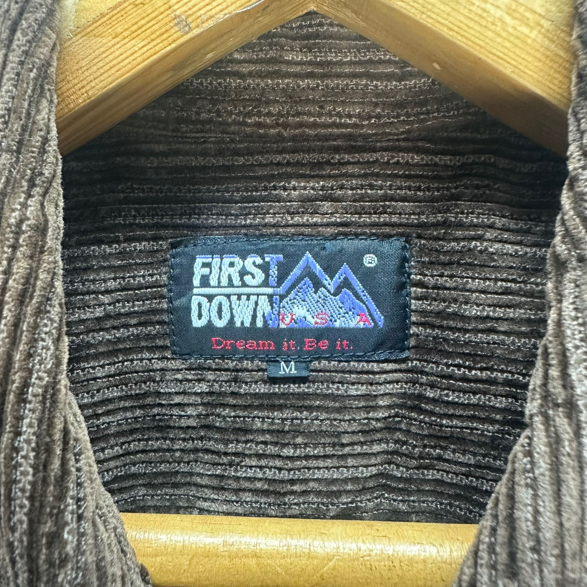 FIRST DOWN CORDUROY JACKET #7861-185