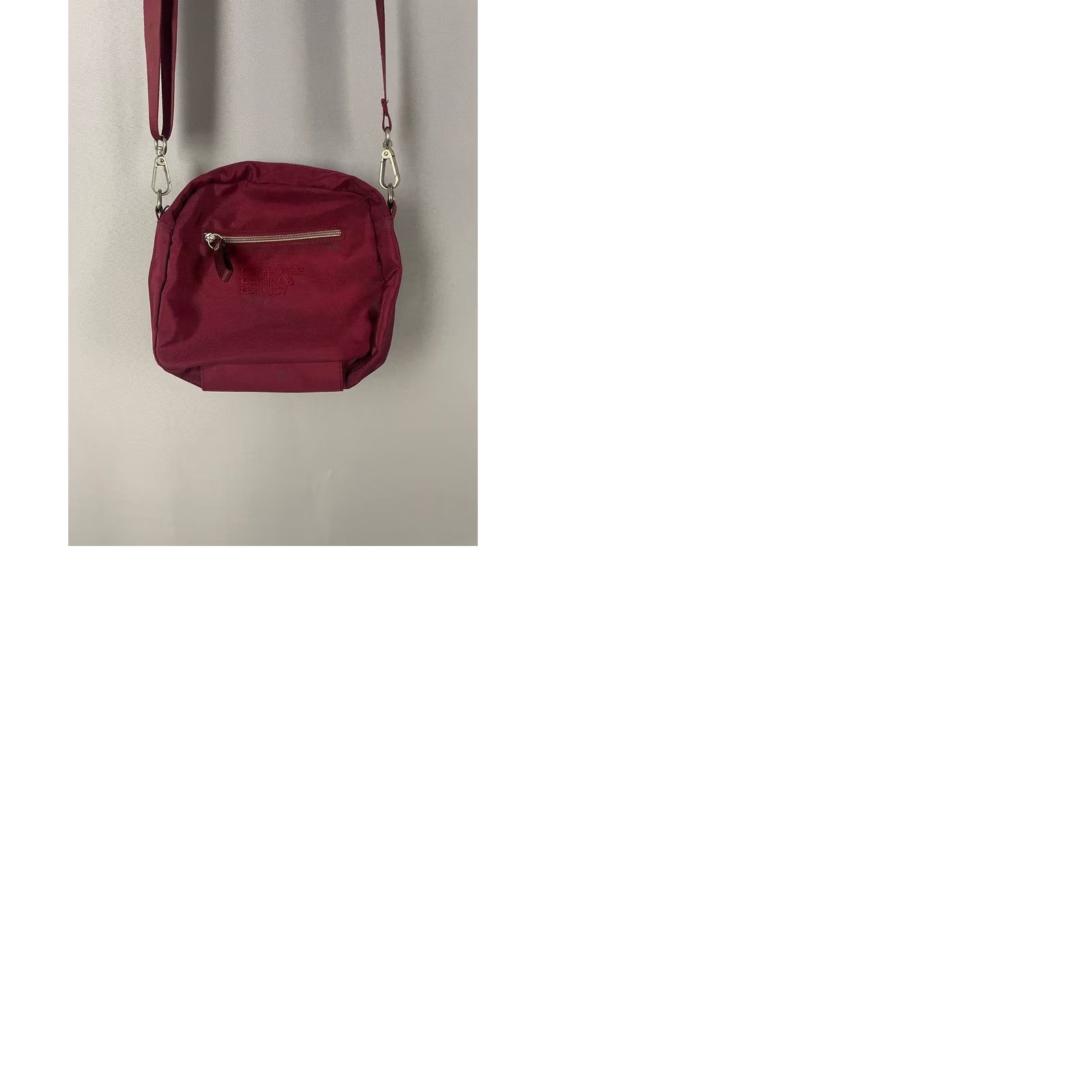 George Gina & Lucy George Gina & Lucy Womens Red Crossbody Polyester Bag Sport Bag Size ONE SIZE - 9 Thumbnail