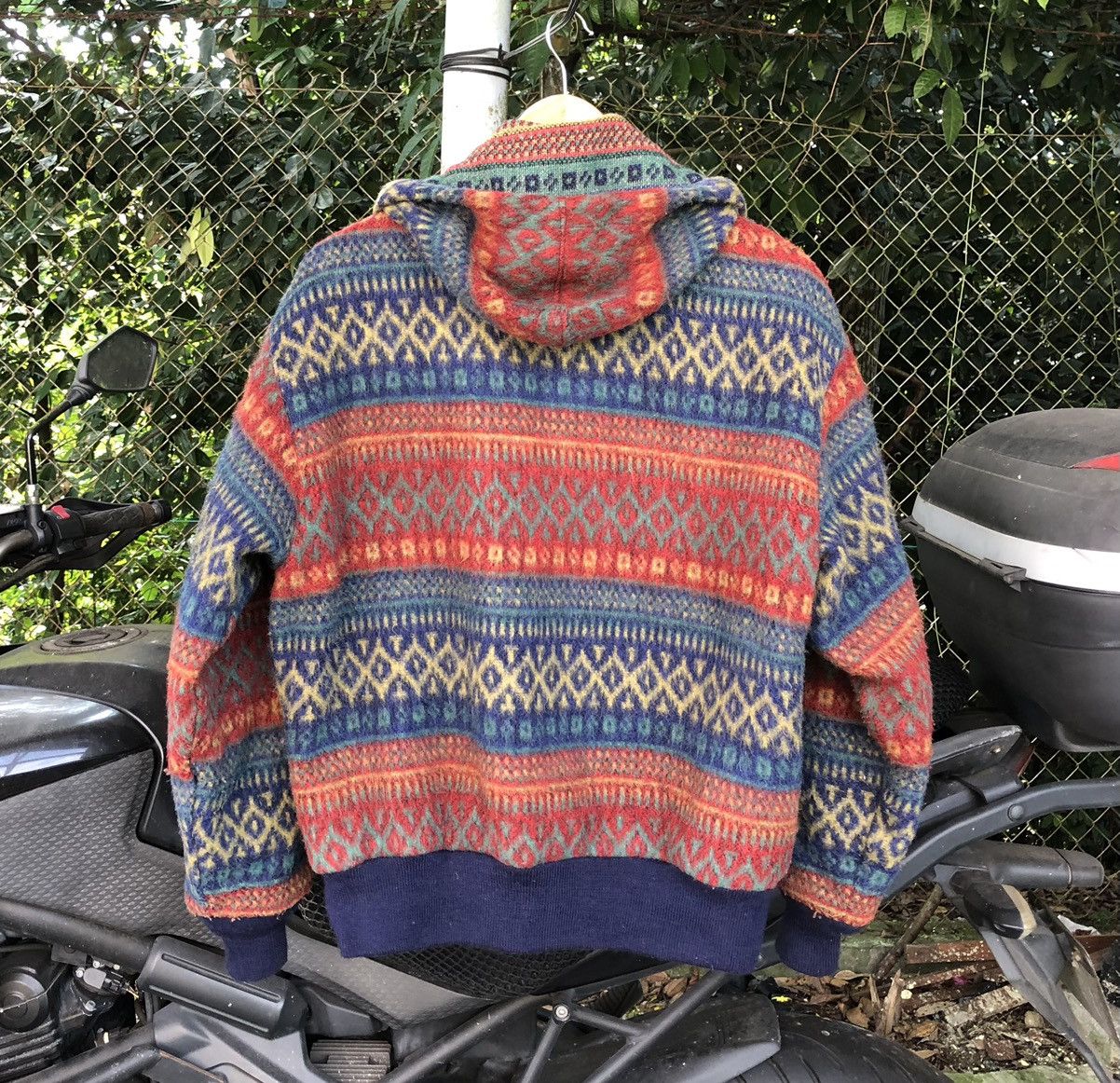 Schott VTG Schott NYC Wool Navajo Blanket Bomber Jacket Made In 🇺🇸 Size US M / EU 48-50 / 2 - 11 Thumbnail