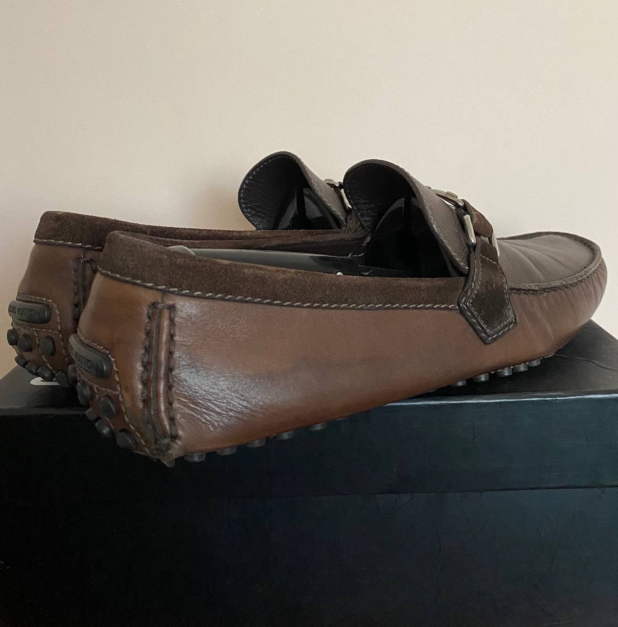 Louis Vuitton Louis Vuitton Brown Hockenheim Driving Moccasins/Loafers Size US 9 / EU 42 - 7 Thumbnail