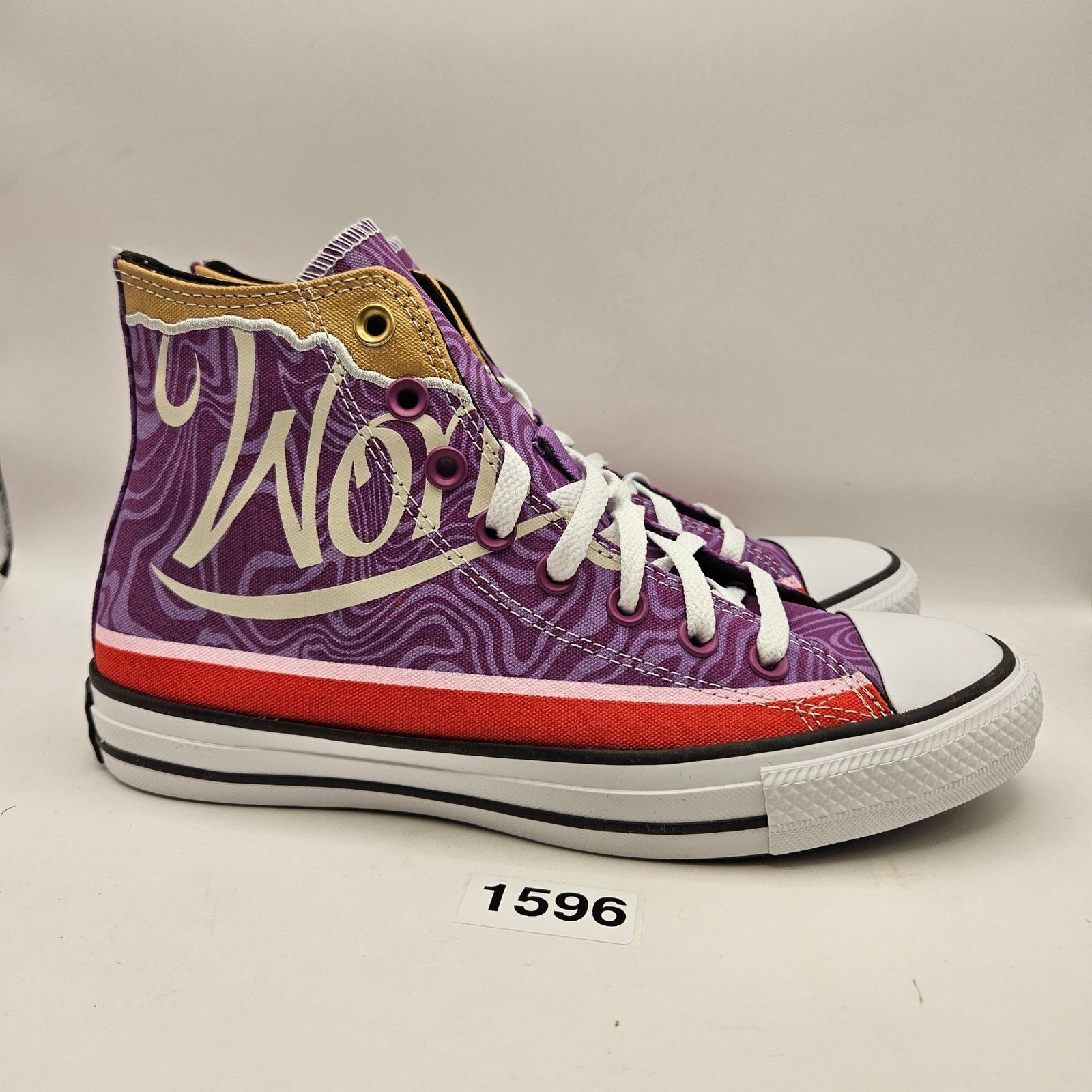 Converse CONVERSE X WONKA M7/W9 CHUCK TAYLOR ALL STAR HIGH SWIRL Size US 7 / IT 37 - 4 Thumbnail