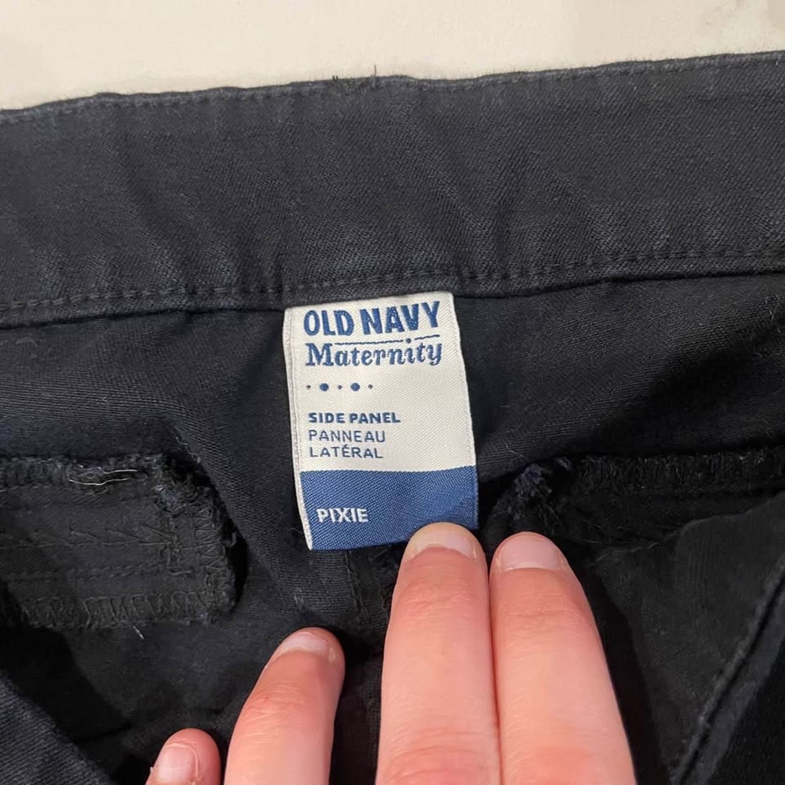 Old Navy Old Navy Maternity Side Panel Pixie Ankle Pants Women’s 6R Size 28" / US 6 / IT 42 - 3 Thumbnail