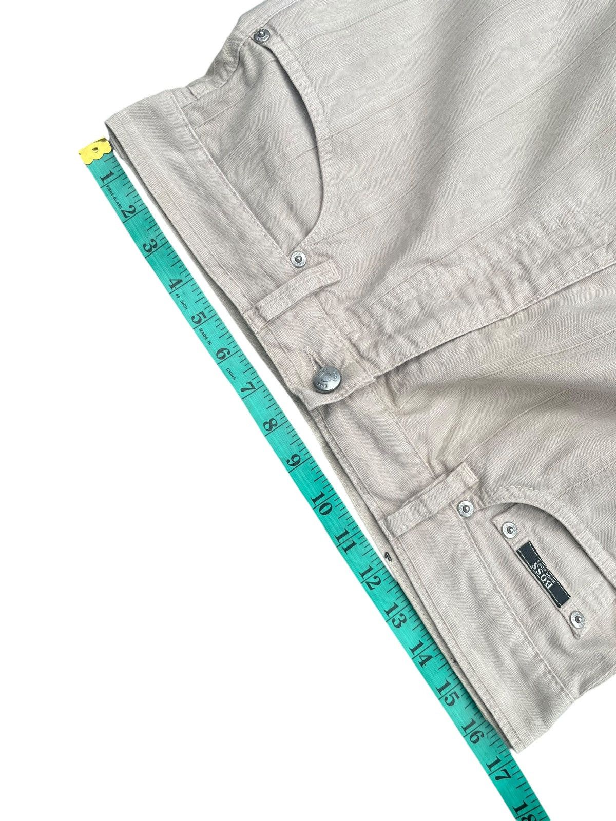 Designer Vintage Hugo Boss Herringbone Twill Size US 33 - 8 Thumbnail