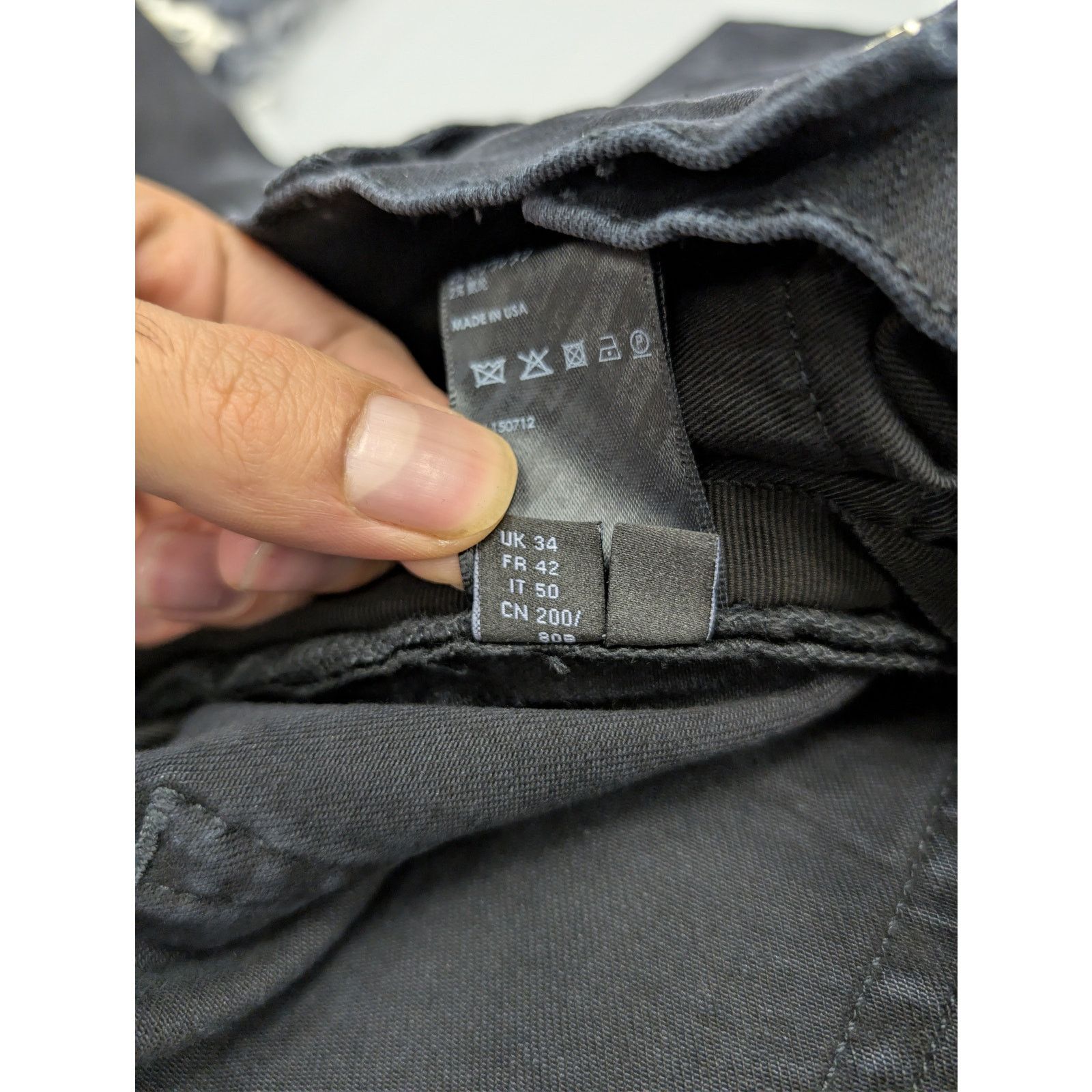 Amiri o1rshd1 Q:2 / Wes Lang Reaper Logo Jean in Aged Black Size US 34 / EU 50 - 22 Thumbnail