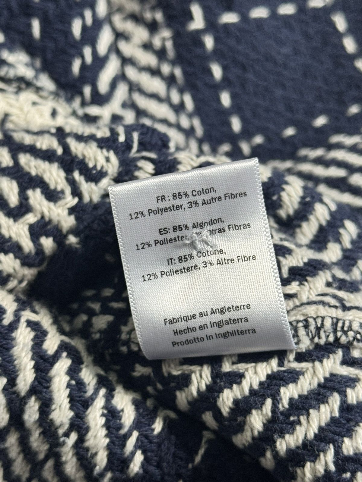 Wax London Wax London Whiting Beatnik Overshirt Marine Large Size US L / EU 52-54 / 3 - 7 Thumbnail