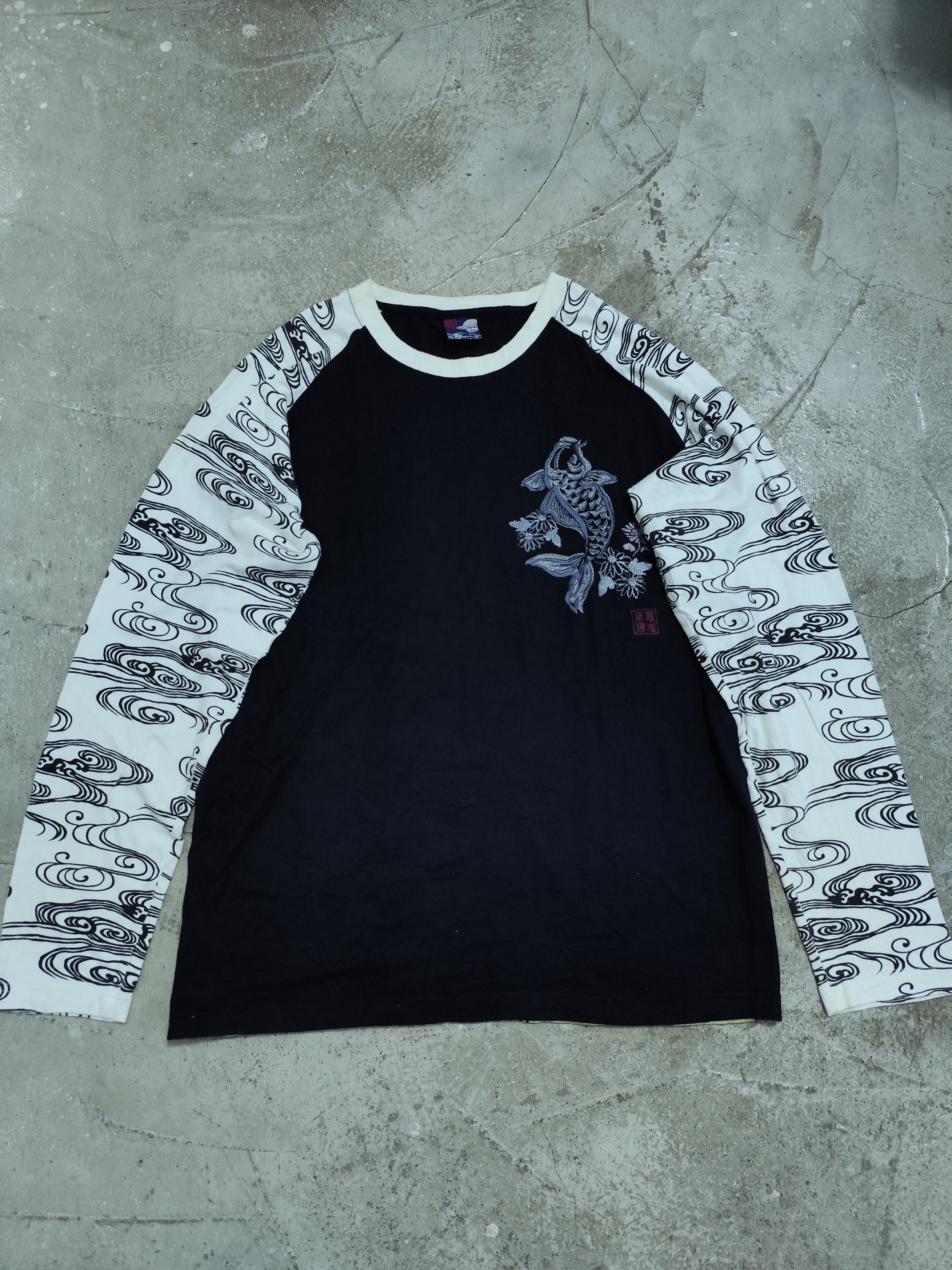 Karakuri Tamashii Sukajan shirt embroid japanese koi fish Size US L / EU 52-54 / 3 - 2 Thumbnail