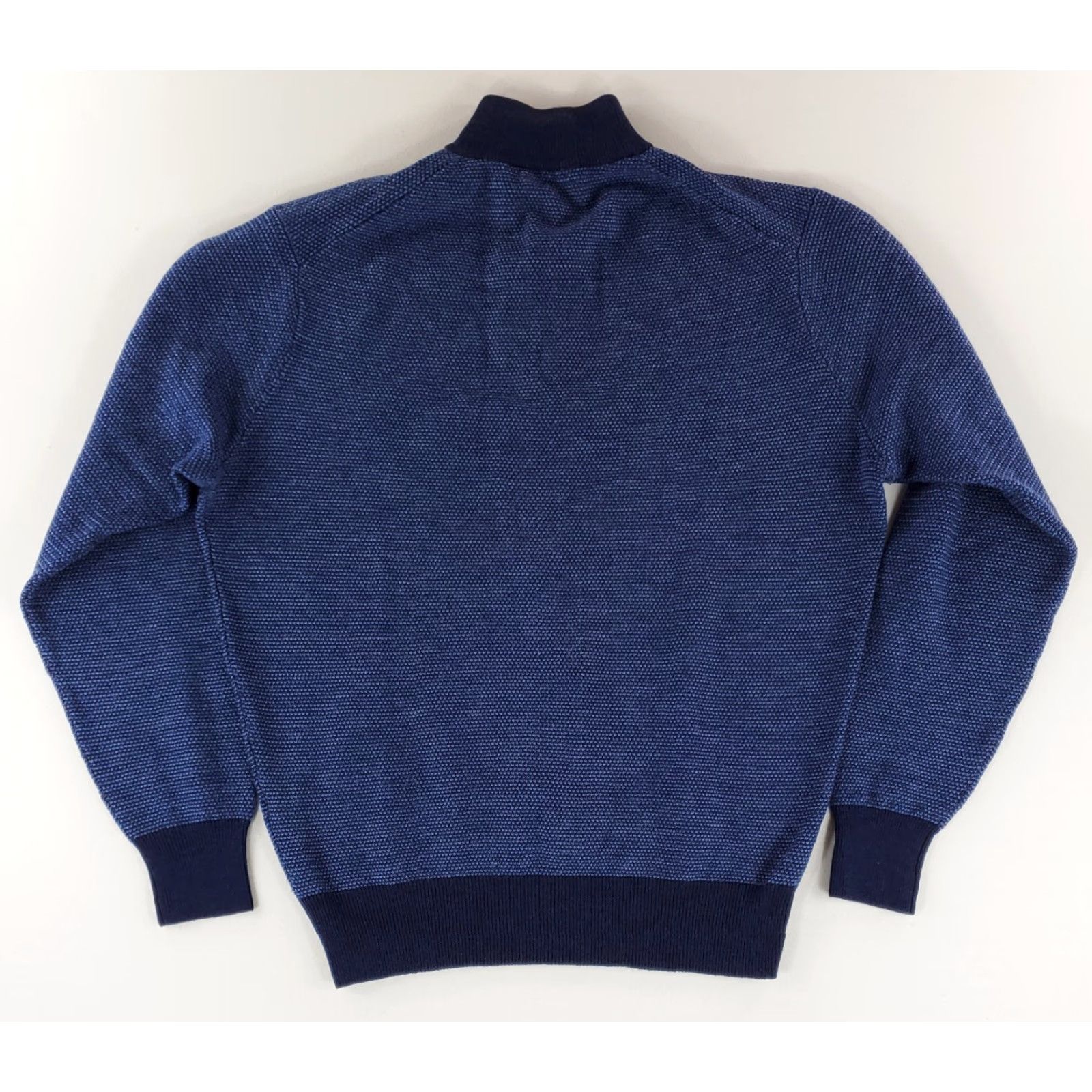 Peter Millar Peter Millar 1/4 Zip Merino Wool Sweater Pullover Long Sleeve Blue Mens M Size US M / EU 48-50 / 2 - 3 Thumbnail