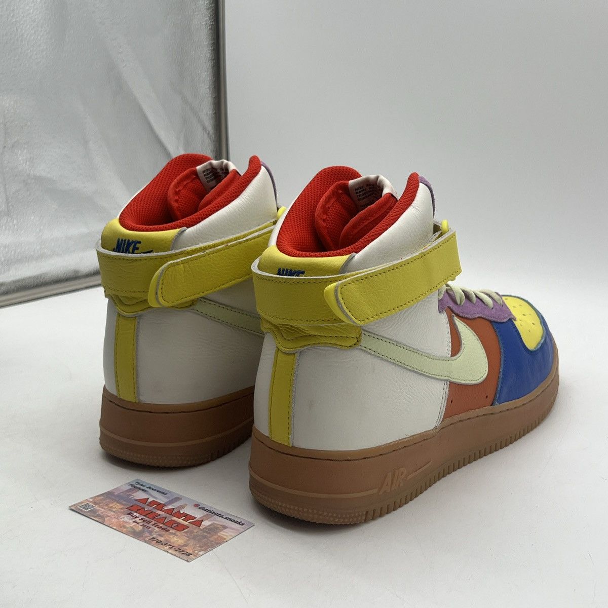 Nike Nike is Nike by you Air Force 1 high multi color Size US 13 / EU 46 - 5 Thumbnail