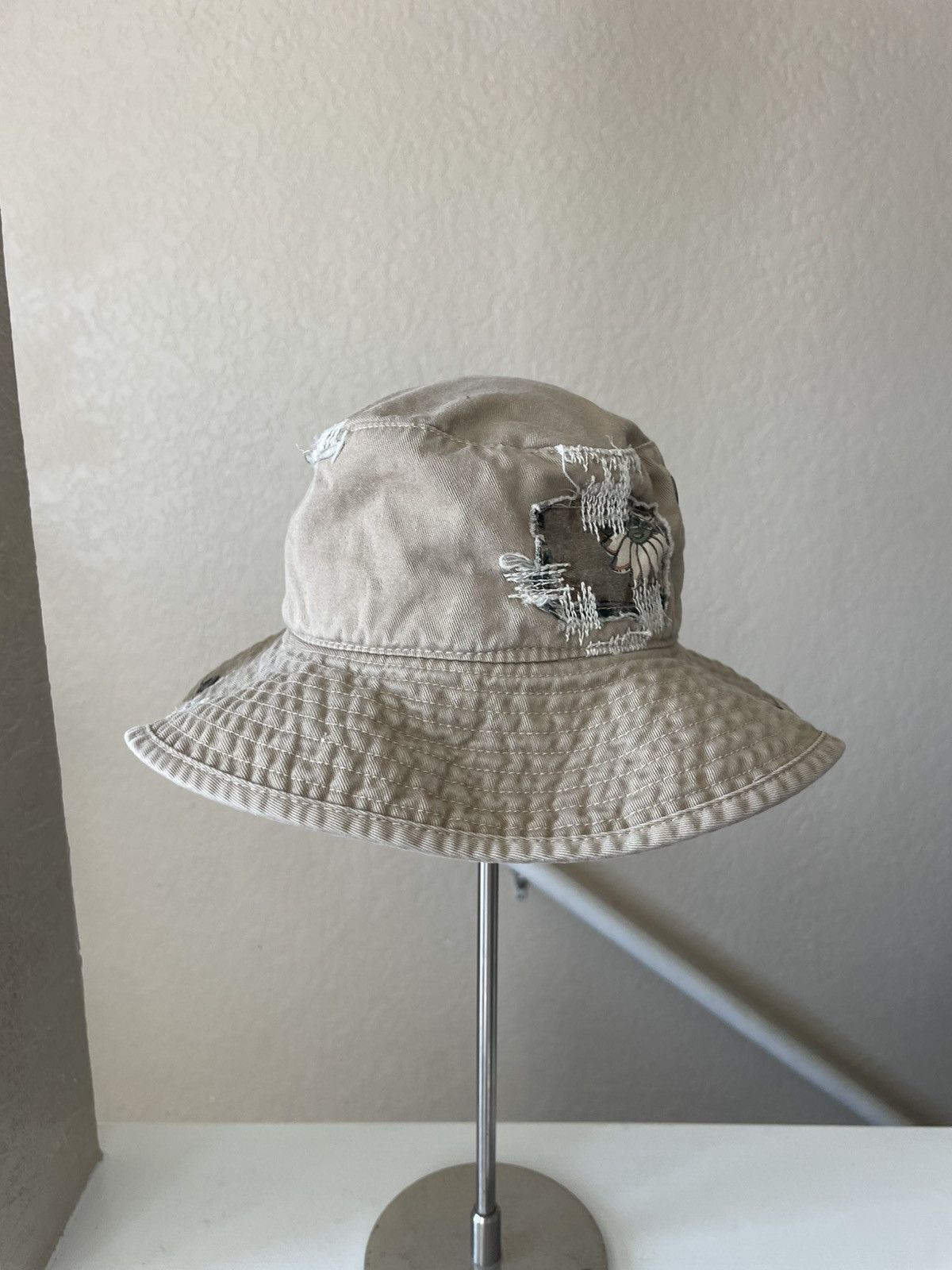 Rugby Ralph Lauren Patchwork Stitches Bucket hat Size ONE SIZE - 4 Thumbnail