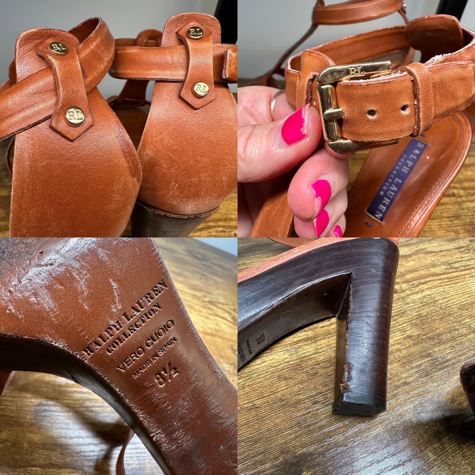 Ralph Lauren VINTAGE? No. Size US 9 / IT 39 - 8 Thumbnail