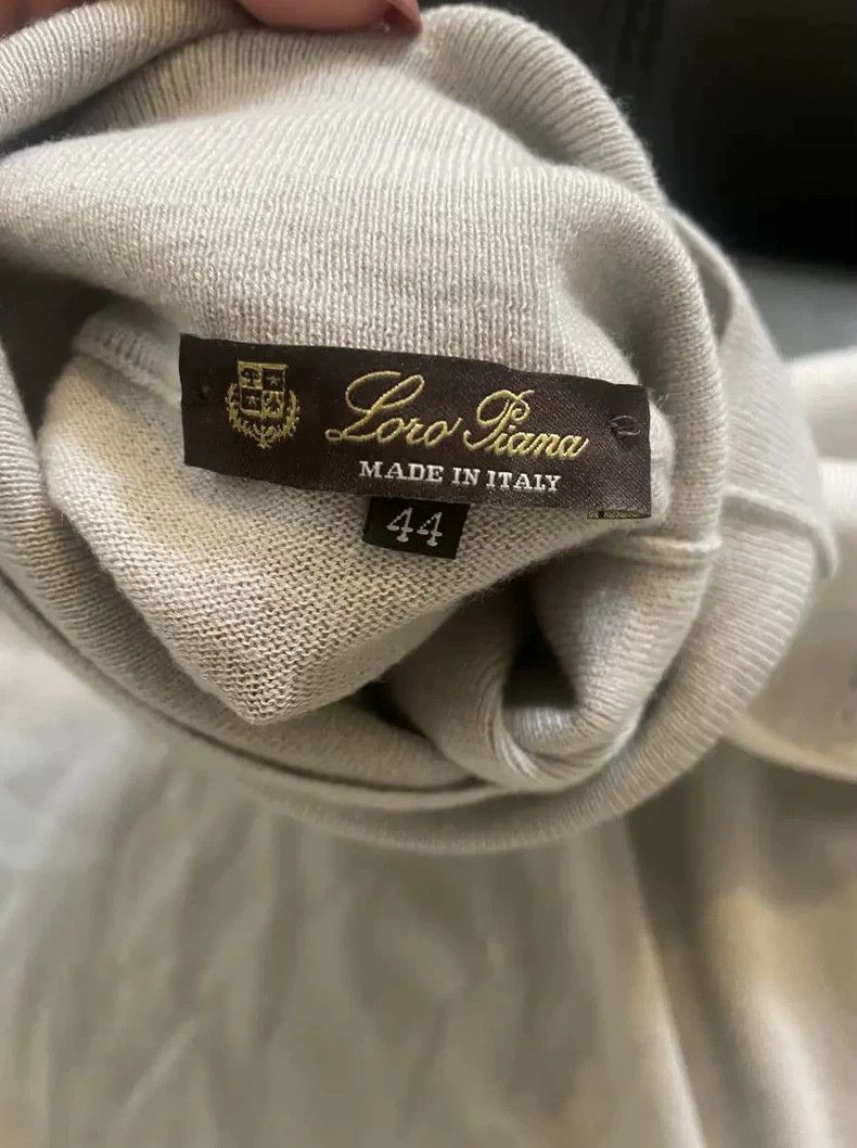 Loro Piana LORO PIANA Lady's cashmere sweater Size L / US 10 / IT 46 - 2 Thumbnail