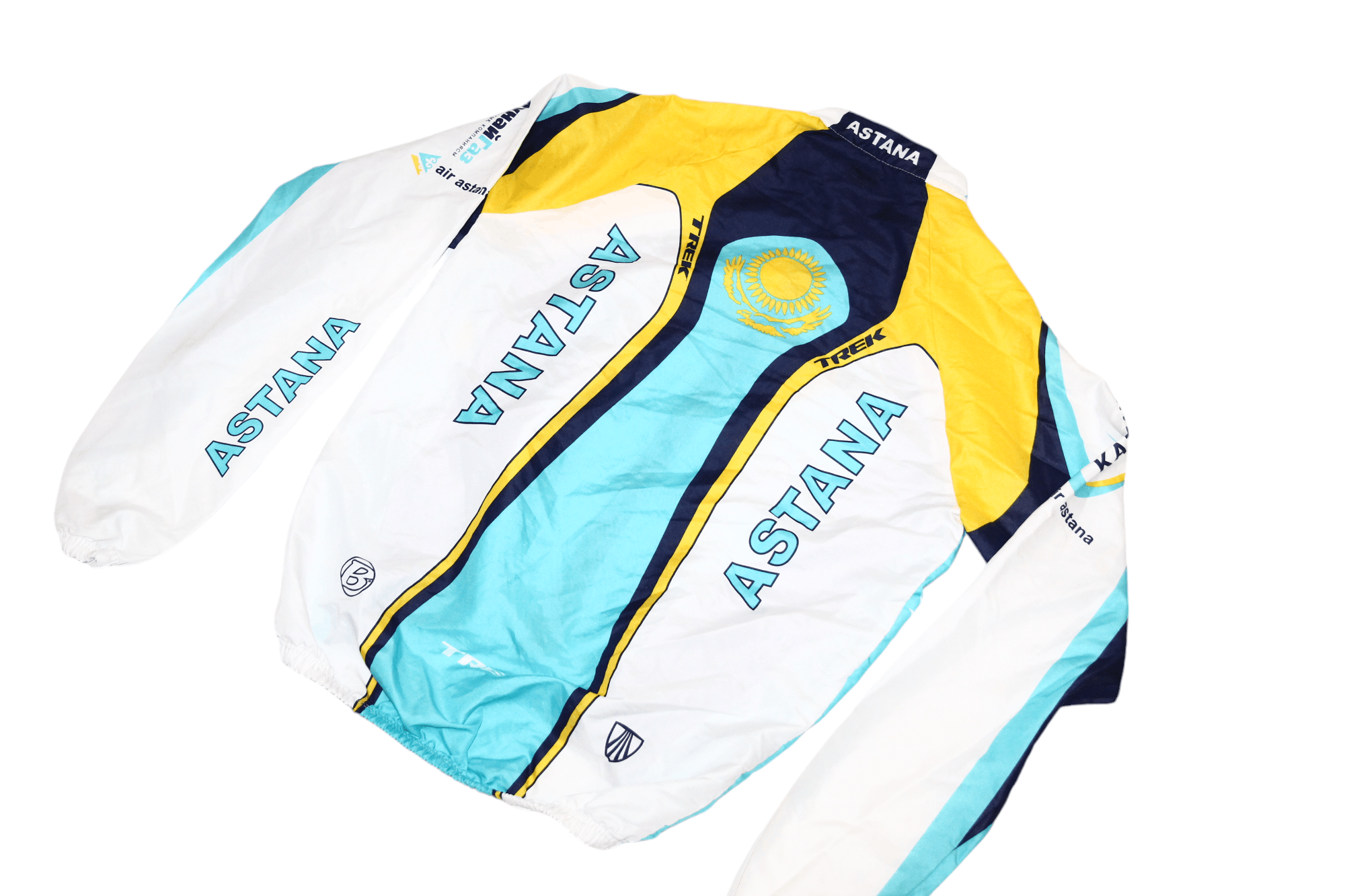 Other Trek Team Astana Cycling Jersey Windbreaker Jacket Size US M / EU 48-50 / 2 - 9 Thumbnail