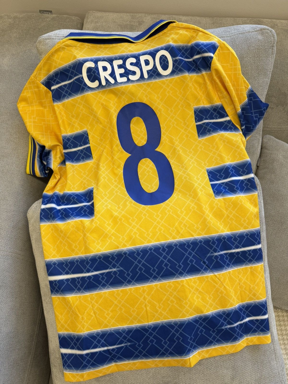 Lotto Sport Vintage Parma A.C. Crespo 8 Lotto Football Soccer Jersey Size US M / EU 48-50 / 2 - 3 Thumbnail