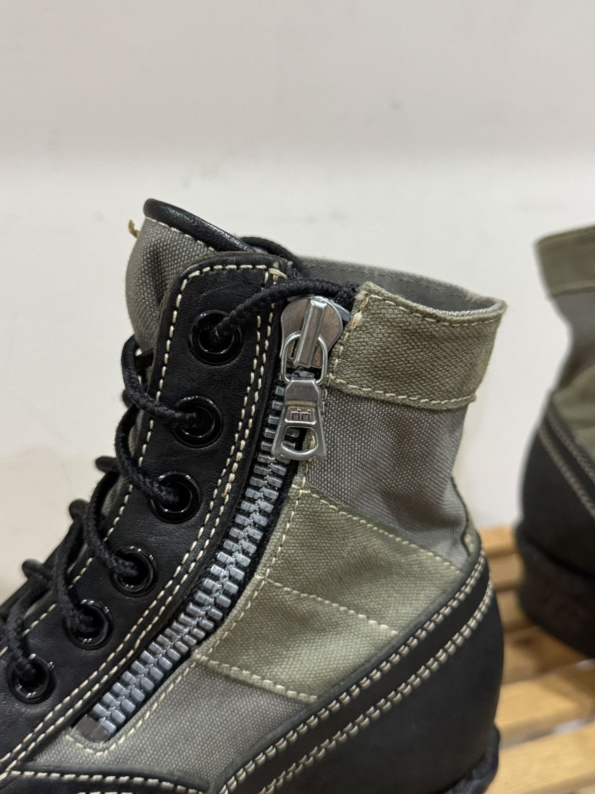 Visvim Visvim 7-Hole ‘73 Folk Boots Black Olive W7 37 38 W8 7 8 Size US 5 / EU 37 - 10 Thumbnail