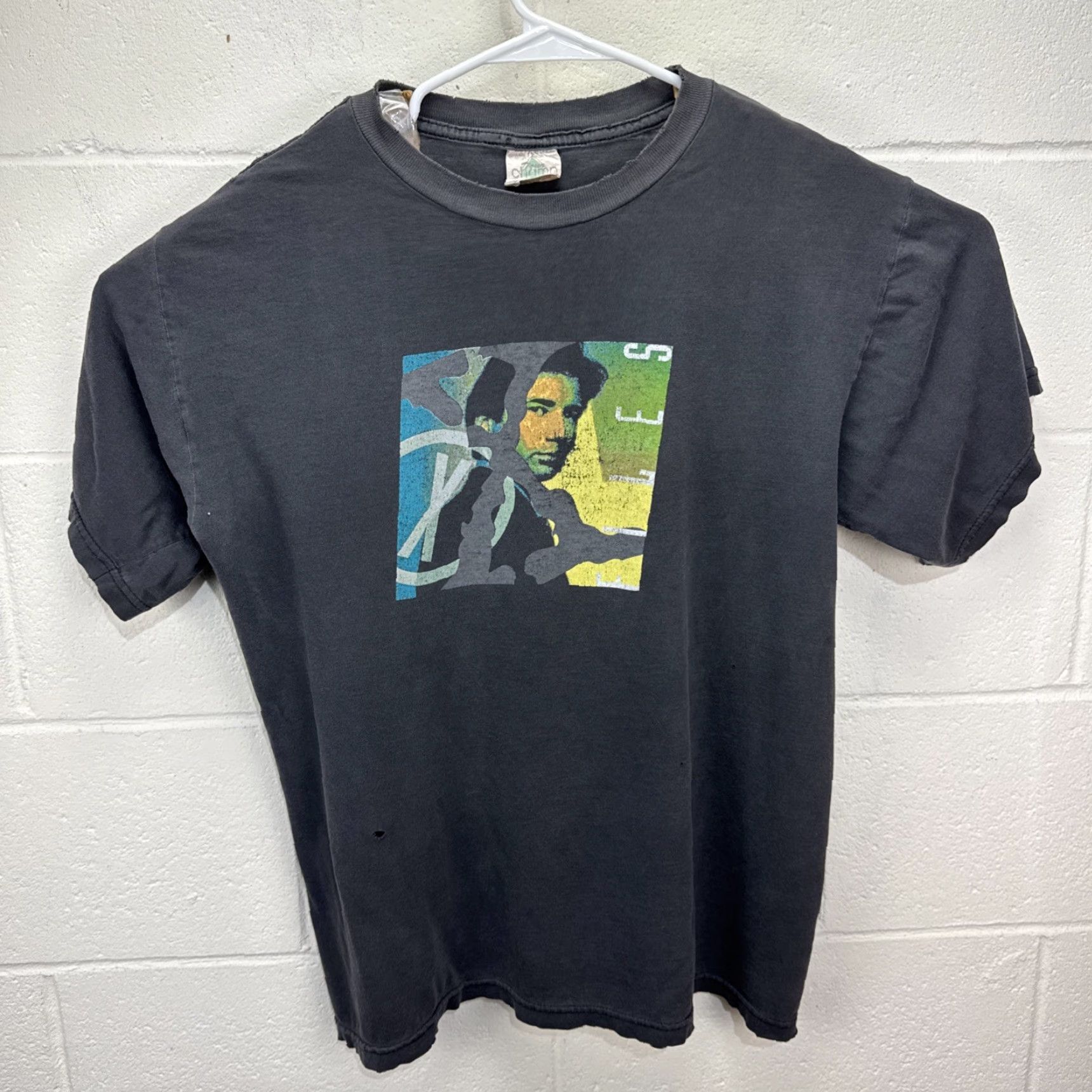 Vfiles VINTAGE 90s X Files Trust No One Graphic Tee Men’s Large Faded Black Grunge Size US L / EU 52-54 / 3 - 2 Thumbnail