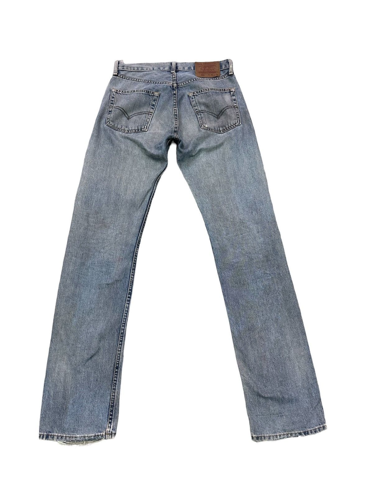 Levi's LEVIS 501 CUSTOM HIPPIE PATCHES DISTRESSED DENIM JEANS Size US 30 / EU 46 - 7 Thumbnail