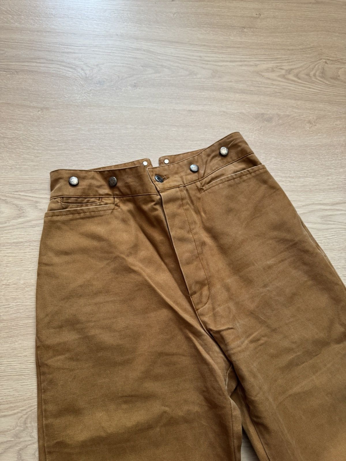 Cowboy Equipment Vintage StockerPoint Buckle Back Western Cowboy Brown Pants Size US 32 / EU 48 - 2 Thumbnail