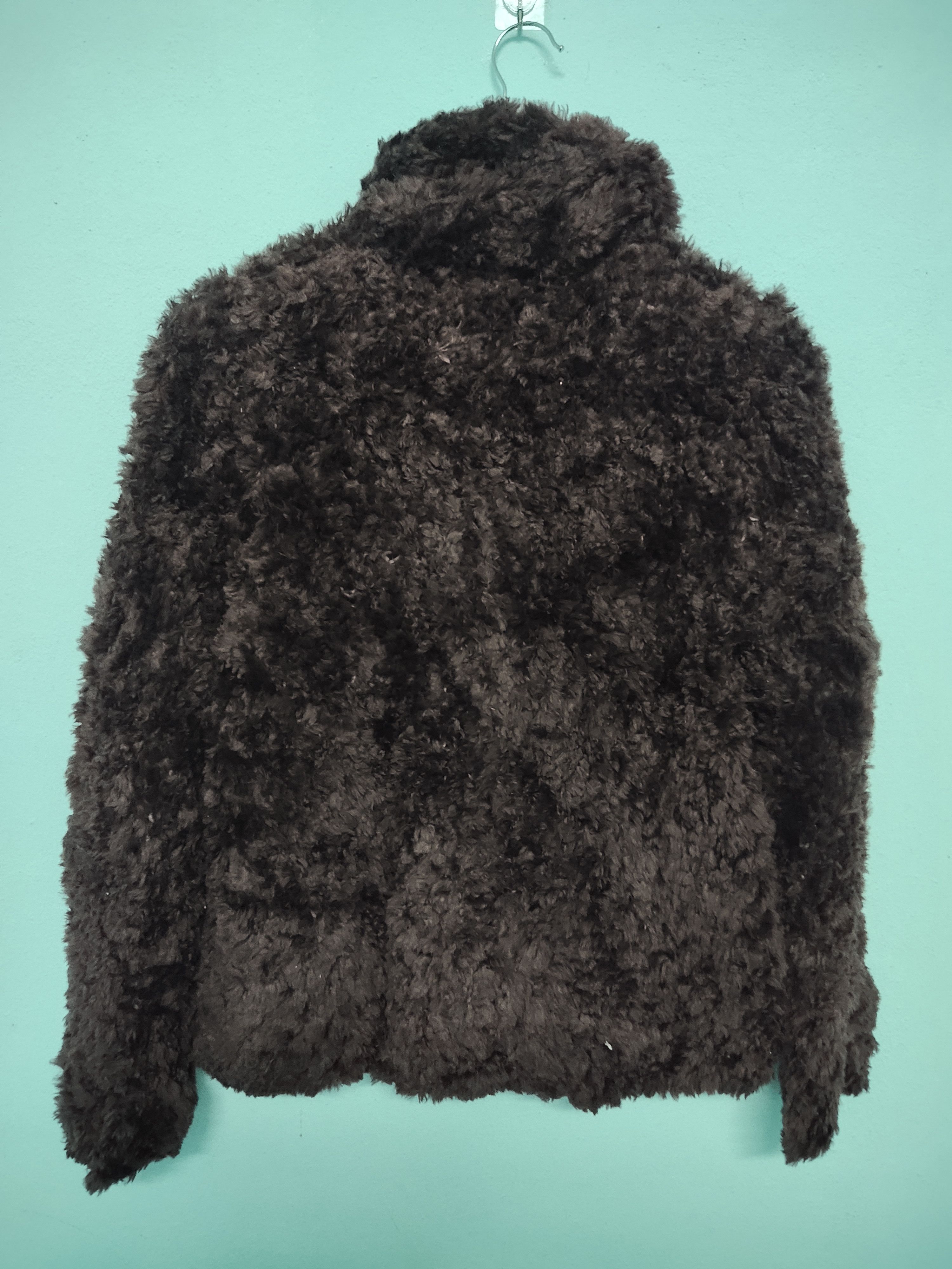 Other Paula Lishman Handmade Knit Fur Jacket Size M / US 6-8 / IT 42-44 - 3 Thumbnail