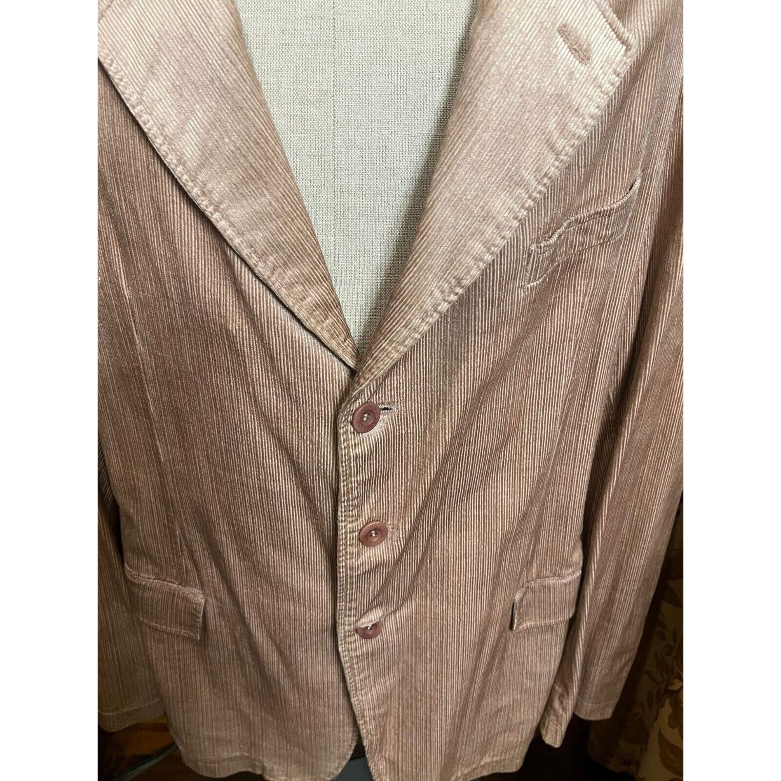 Giorgio Armani NEW Giorgio Armani Collezioni Cordoroy Sportcoat Jacket 44L Size 44L - 5 Thumbnail