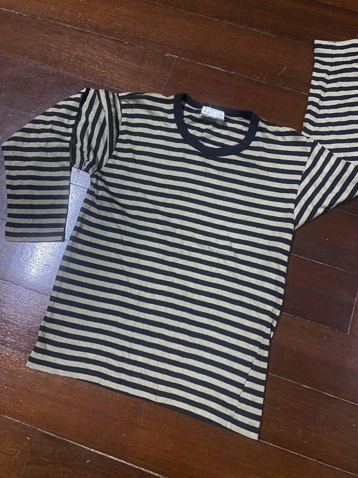 agnes b. Vintage Agnes b Stripe Tshirt Size US M / EU 48-50 / 2 - 4 Thumbnail