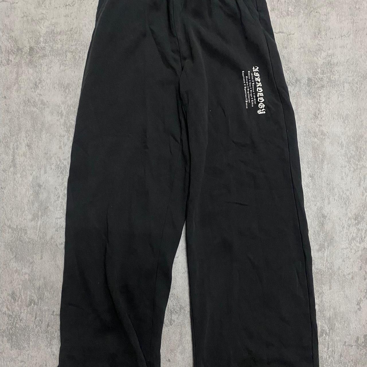 Other Black Ustrology Baggy rap hip hop opium wide leg sweatpants Size US 28 / EU 44 - 1 Thumbnail