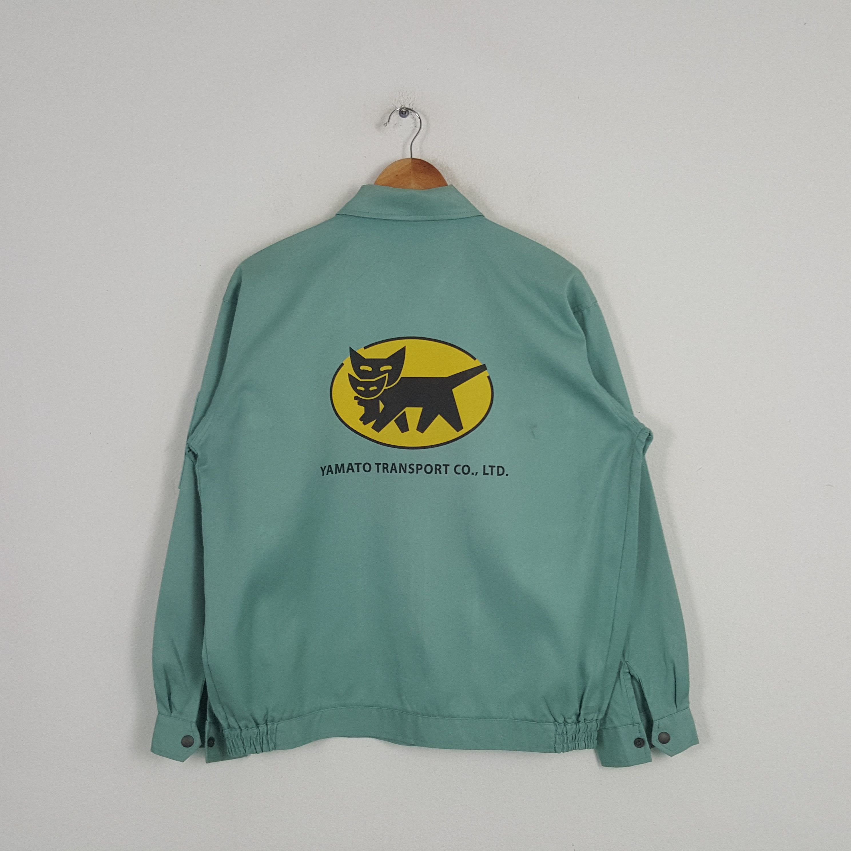 Japanese Brand × Vintage Vintage Yamato Transport Japanese Racing Team Custom Jacket Size US L / EU 52-54 / 3 - 1 Thumbnail