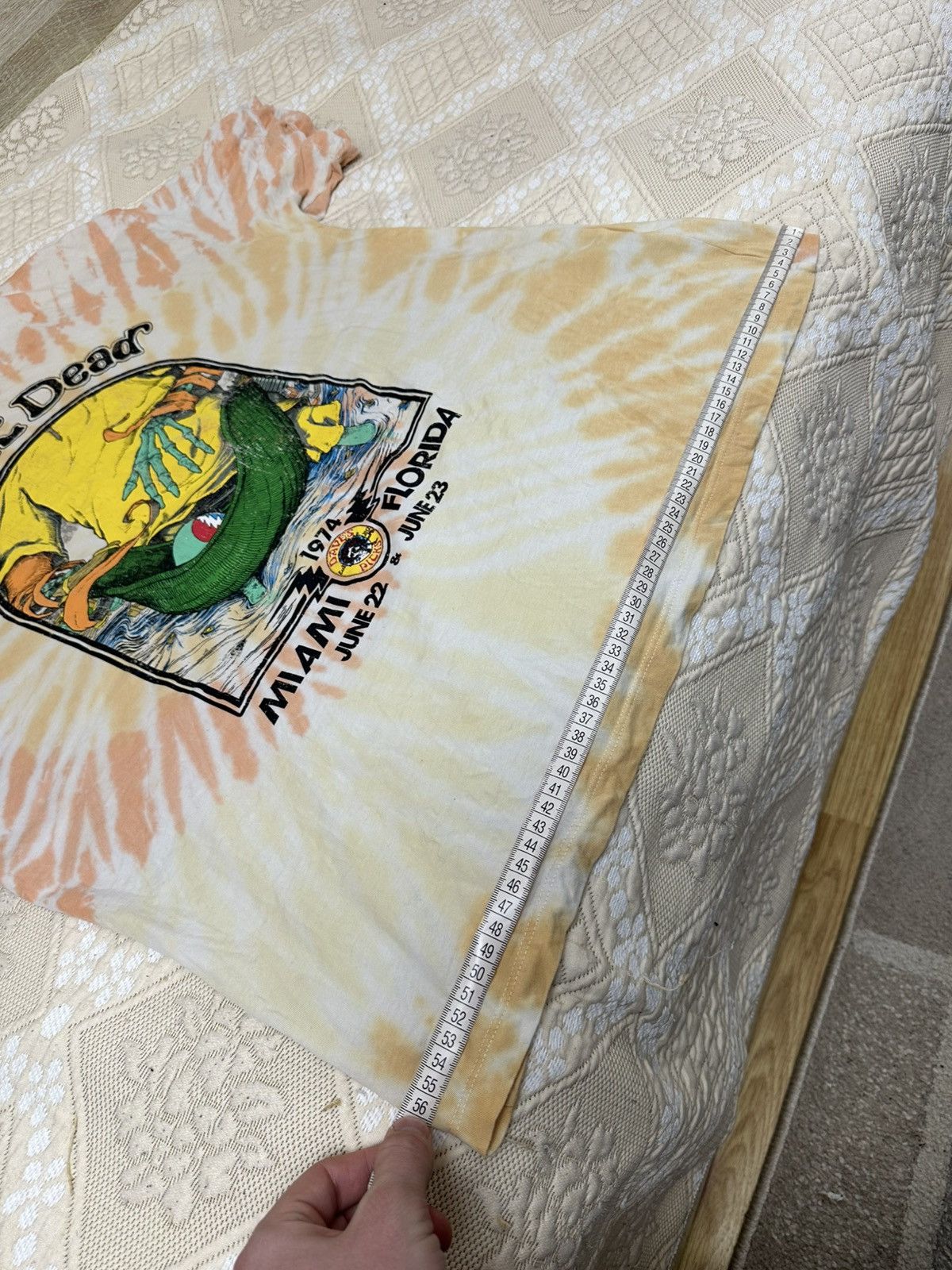 Grateful Dead 🔥 Grateful Dead Tie Dye Rock Band T Shirt Divided Vintage Size US M / EU 48-50 / 2 - 6 Thumbnail