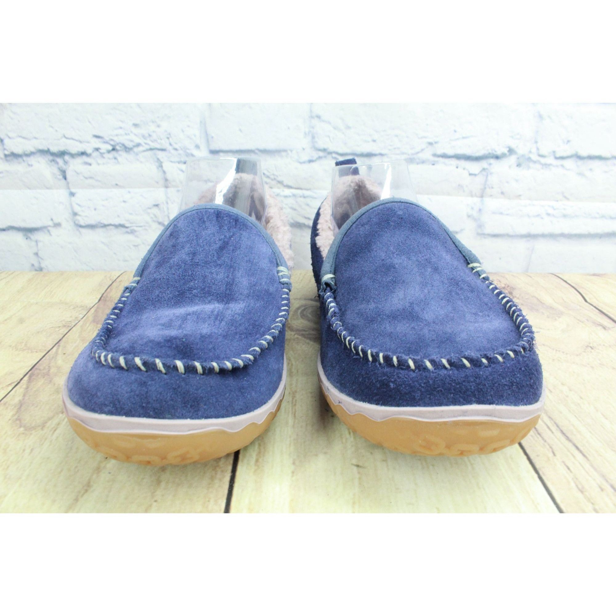 L.L. Bean LL Bean Women's Fleece Lined Mountain Moccasin Slippers Size US 10 / IT 40 - 4 Thumbnail