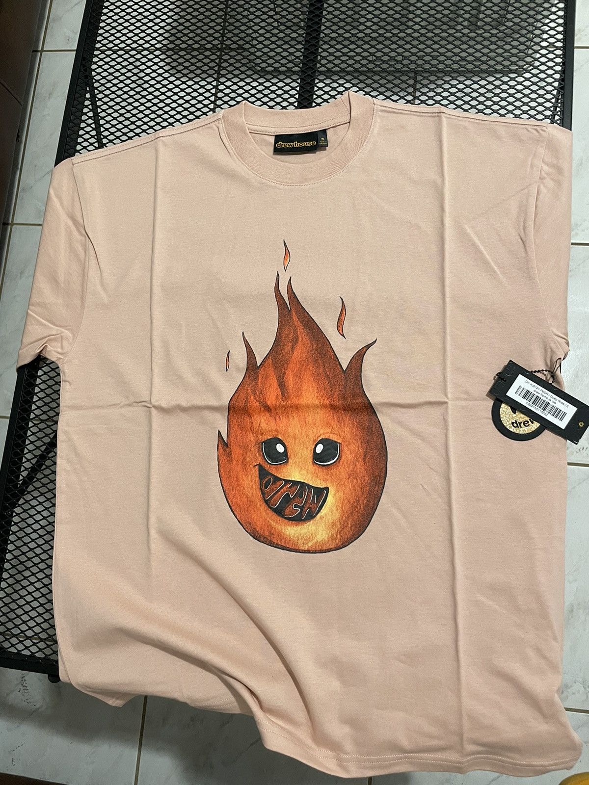 Drew House Drew house drew flame ss tee Size US S / EU 44-46 / 1 - 1 Thumbnail