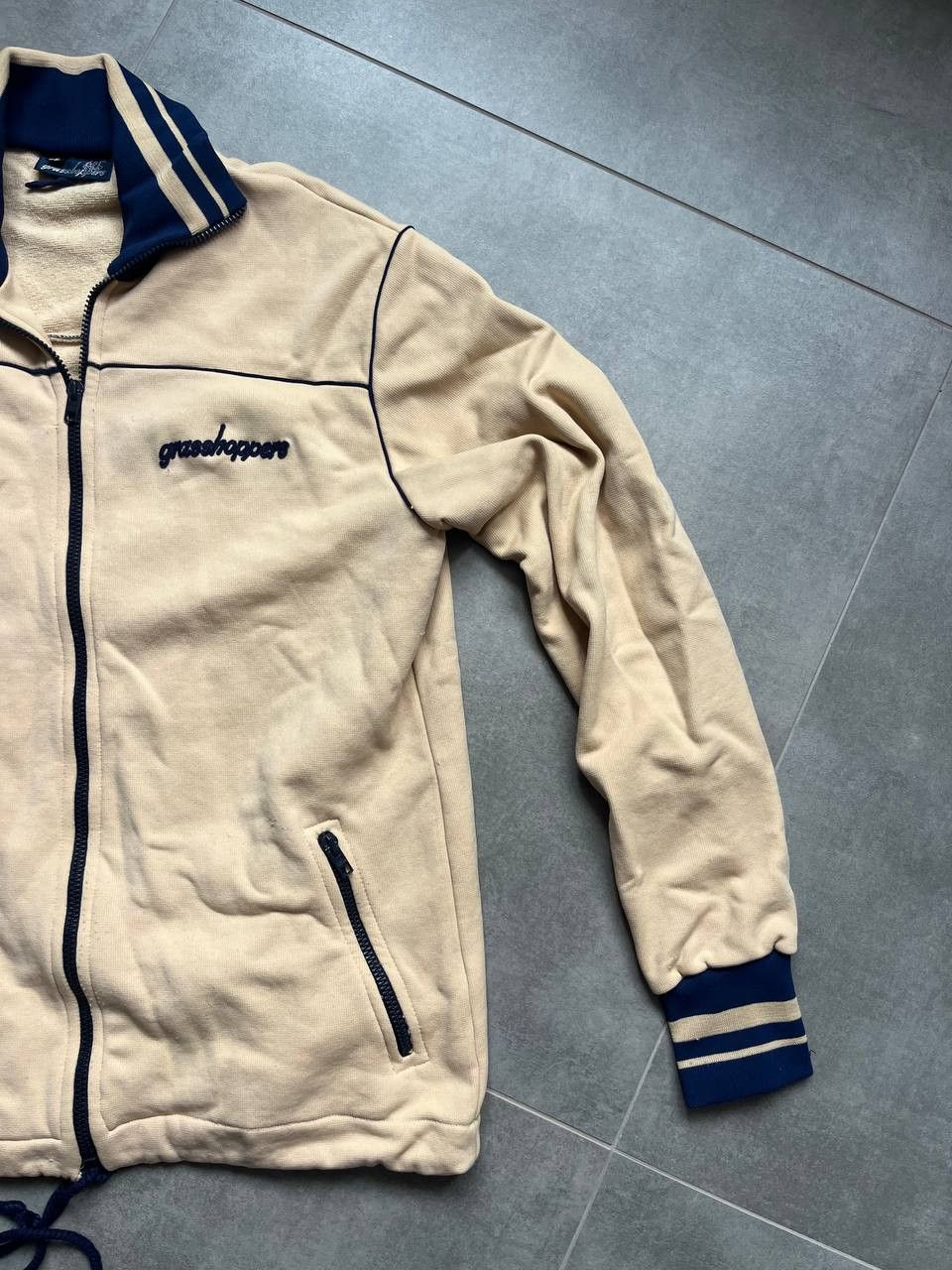 Other Grasshoppers Beige Track Jacket Size US L / EU 52-54 / 3 - 2 Thumbnail