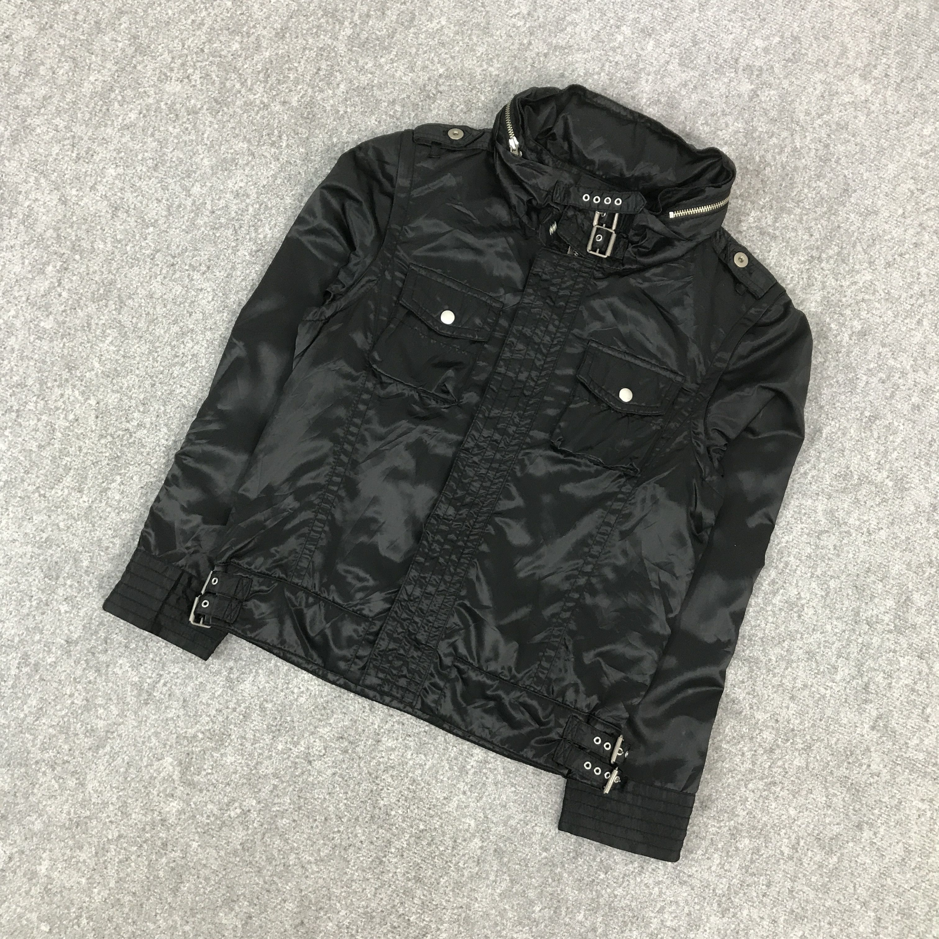 If Six Was Nine × Japanese Brand × PPFM PPFM JAPAN BLACK BONDAGE DESIGN JACKET Size US S / EU 44-46 / 1 - 5 Thumbnail