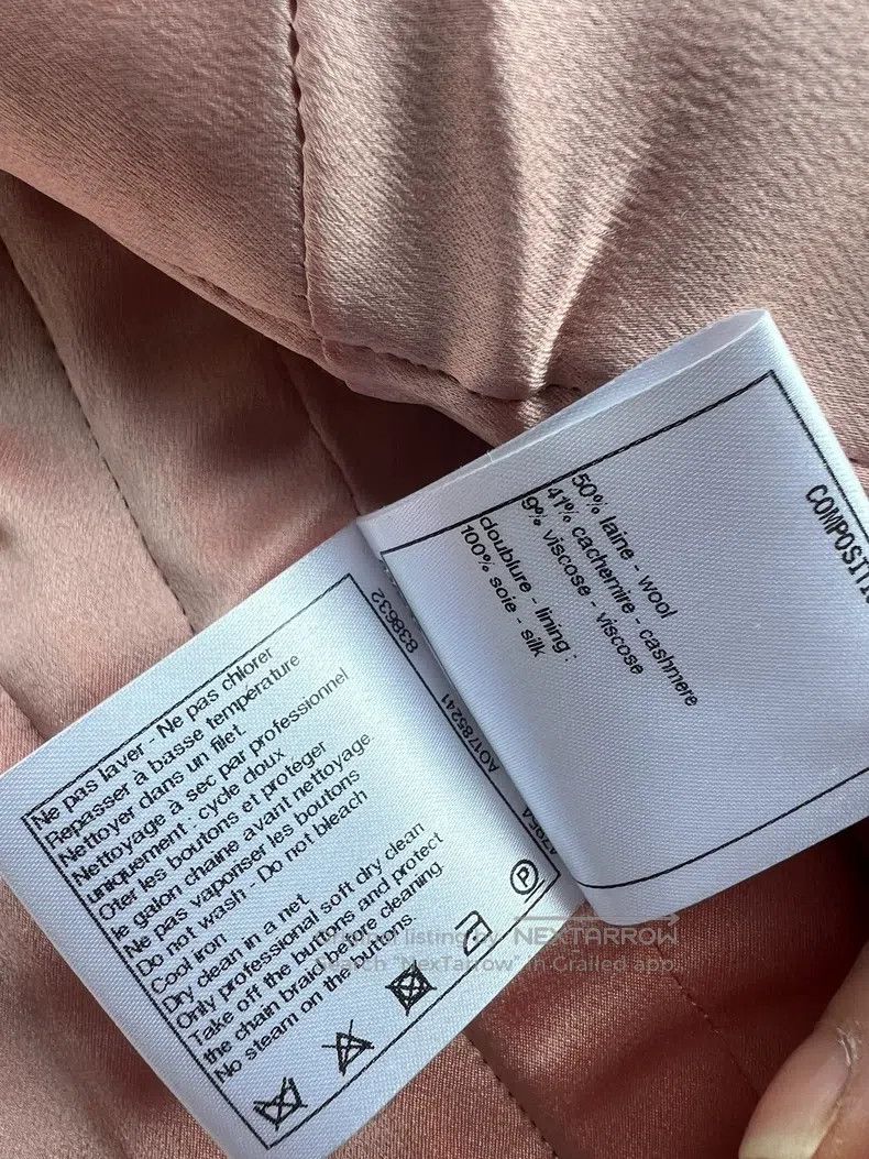 Chanel Chanel 19b pink no chain jacket Size XXS / US 00 / IT 34 - 8 Thumbnail