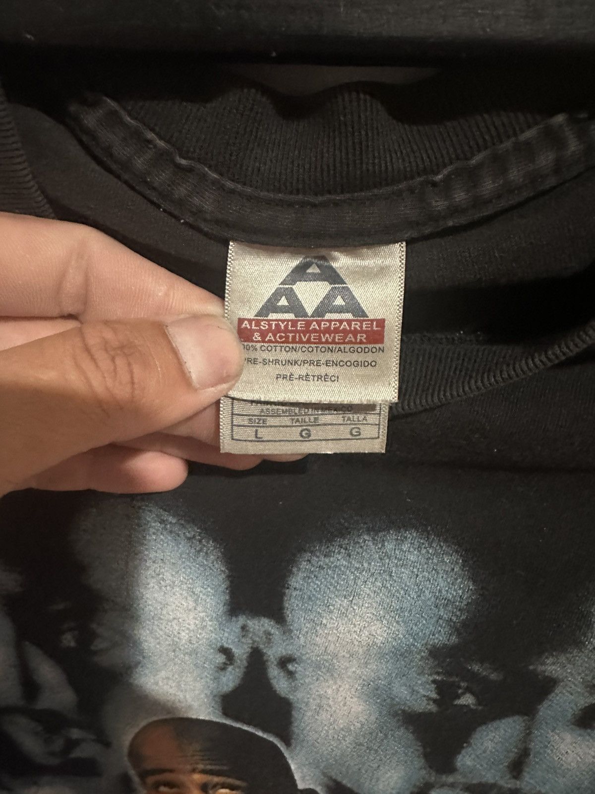Band Tees × Vintage Vintage Tupac 2001 Size US L / EU 52-54 / 3 - 5 Thumbnail