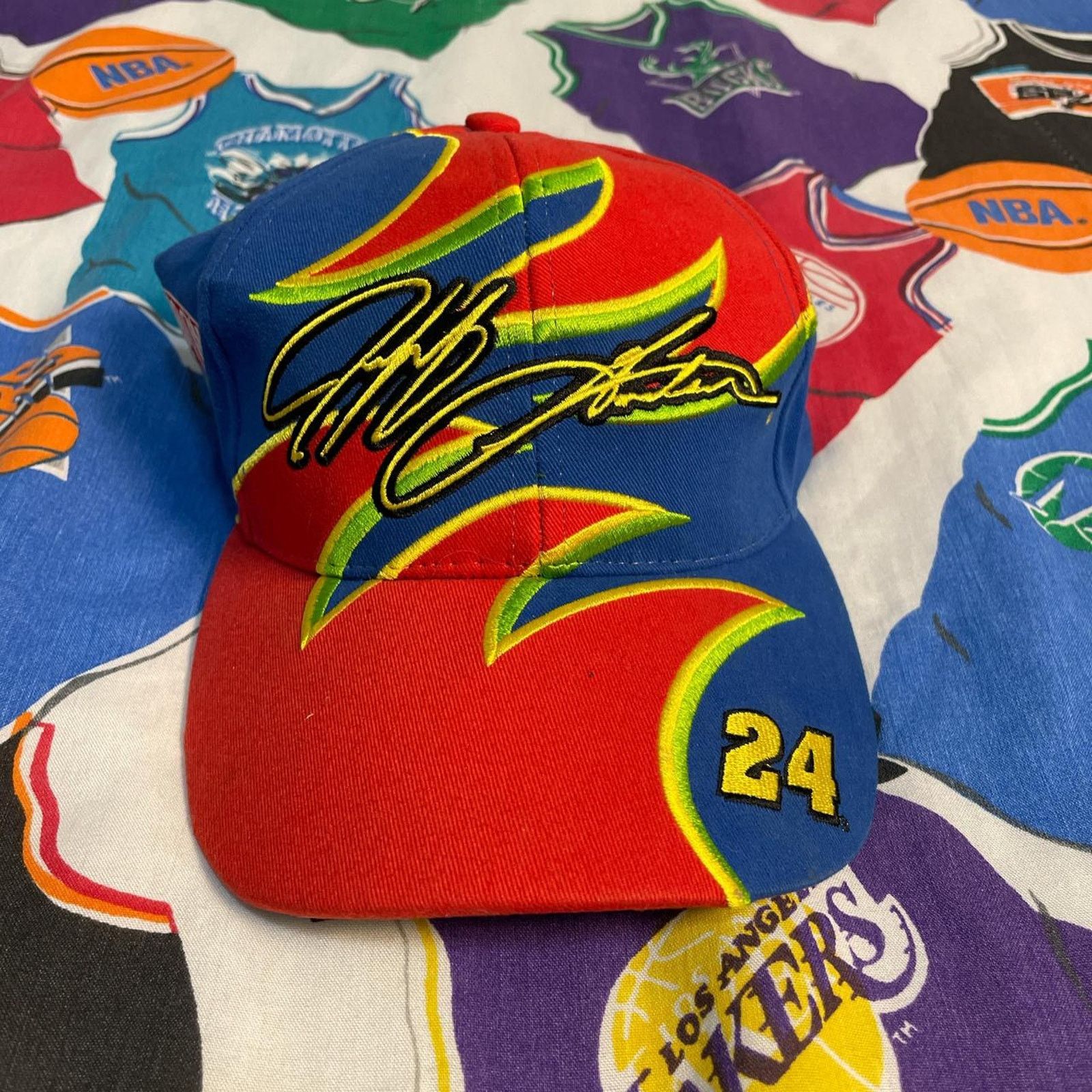 Chase Authentics × NASCAR Vintage NWT 2000 Jeff Gordon NASCAR Motor Speedway Hat Size ONE SIZE - 1 Thumbnail