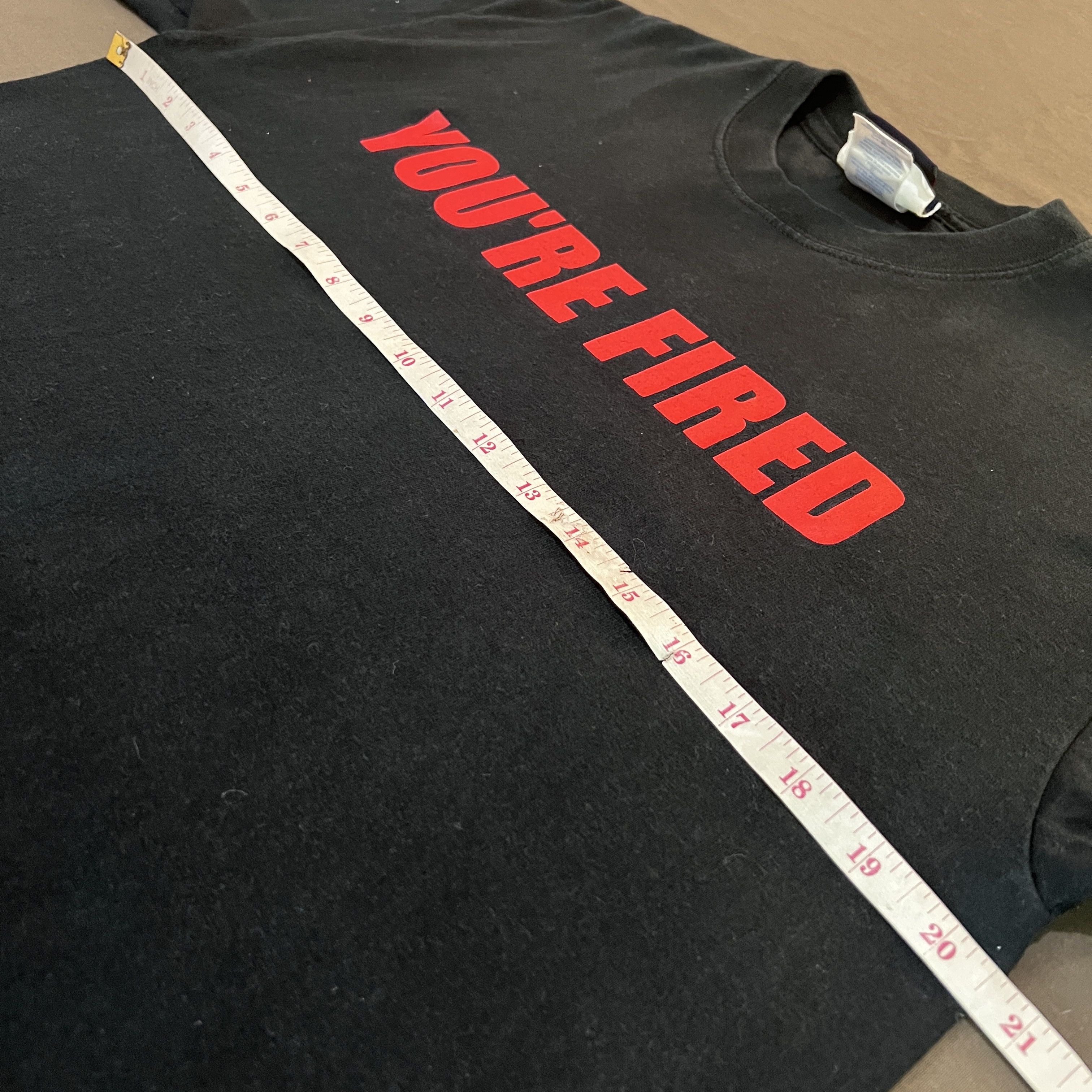 Donald Trump × Vintage Vintage 2000s “YOU’RE FIRED” The Apprentice Trump Promo Tee Size US M / EU 48-50 / 2 - 7 Thumbnail