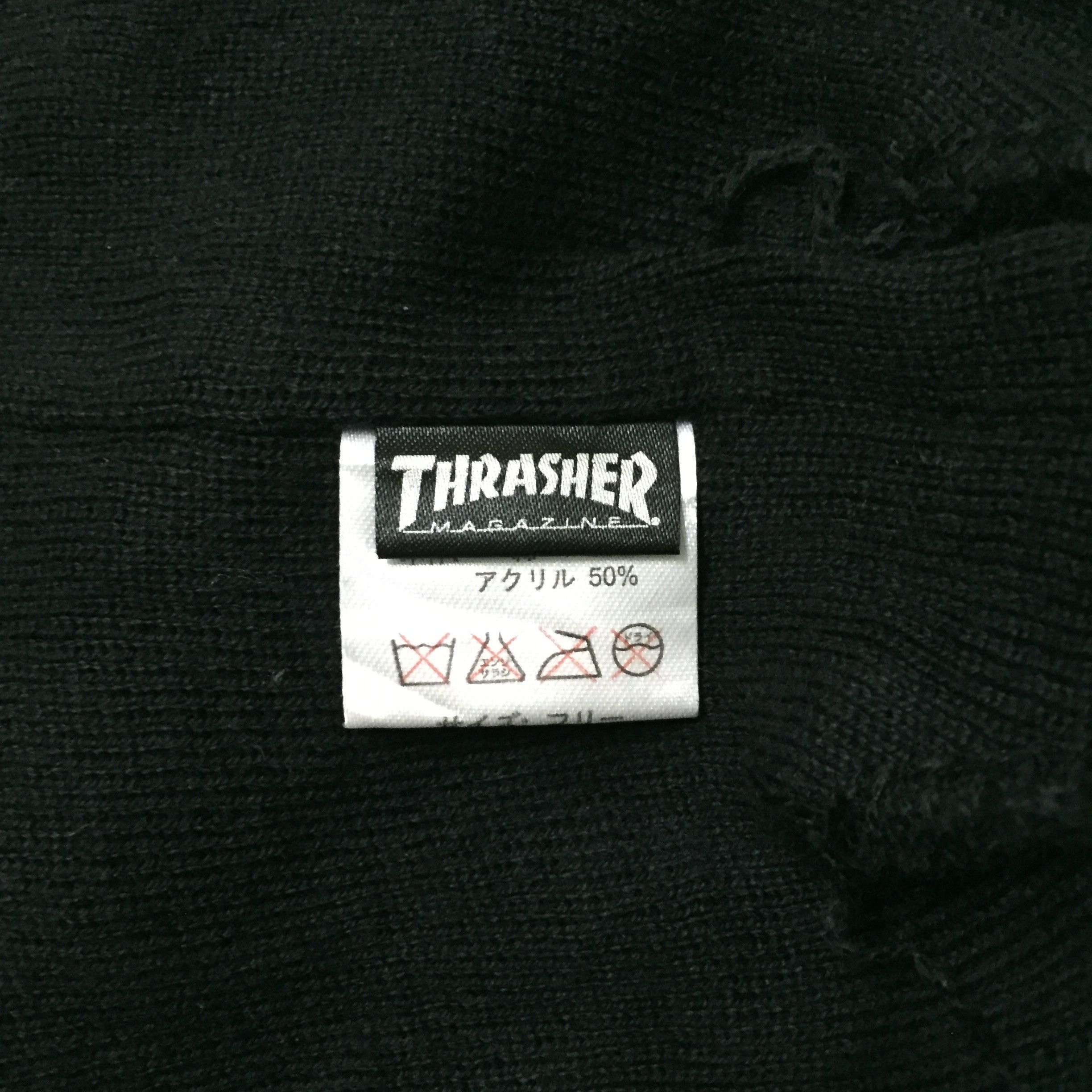 Thrasher Vintage Thrasher Megazine Beanie Hat Size ONE SIZE - 5 Thumbnail