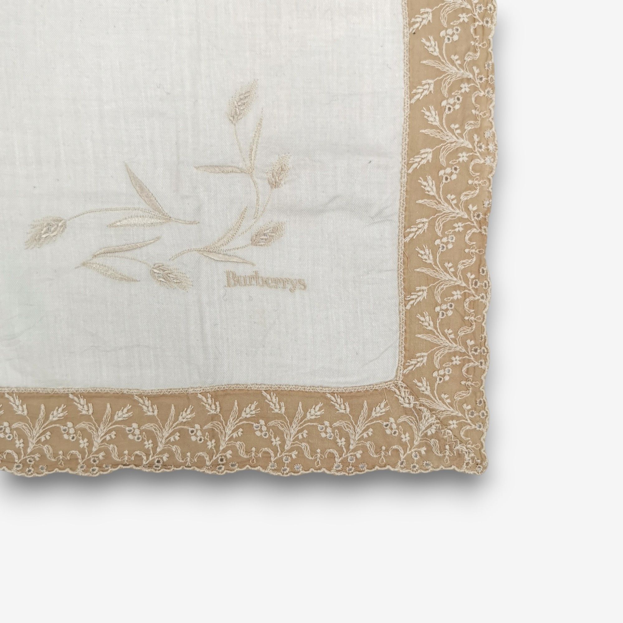 Burberry Vintage Burberry Handkerchief Pocket Square Bandana Size ONE SIZE - 2 Thumbnail