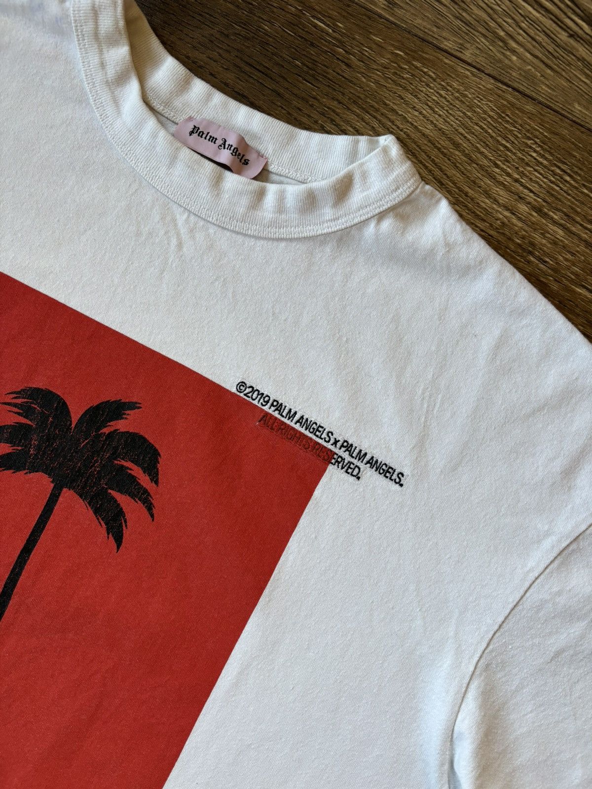 Palm Angels Palm Angels T-SHIRT printed Palm International sz M Size US M / EU 48-50 / 2 - 3 Thumbnail