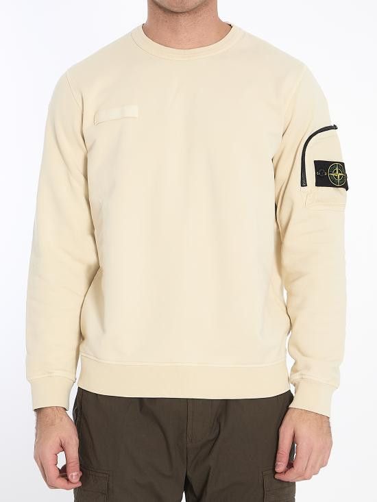 Stone Island STONE ISLAND Men Sweater K1S156100003 BEIGE Size US S / EU 44-46 / 1 - 1 Thumbnail