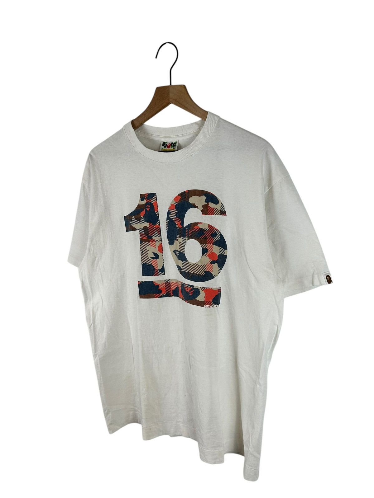 Bape Bape 16th Anniversary Logo Print T-Shirt Size US L / EU 52-54 / 3 - 2 Thumbnail