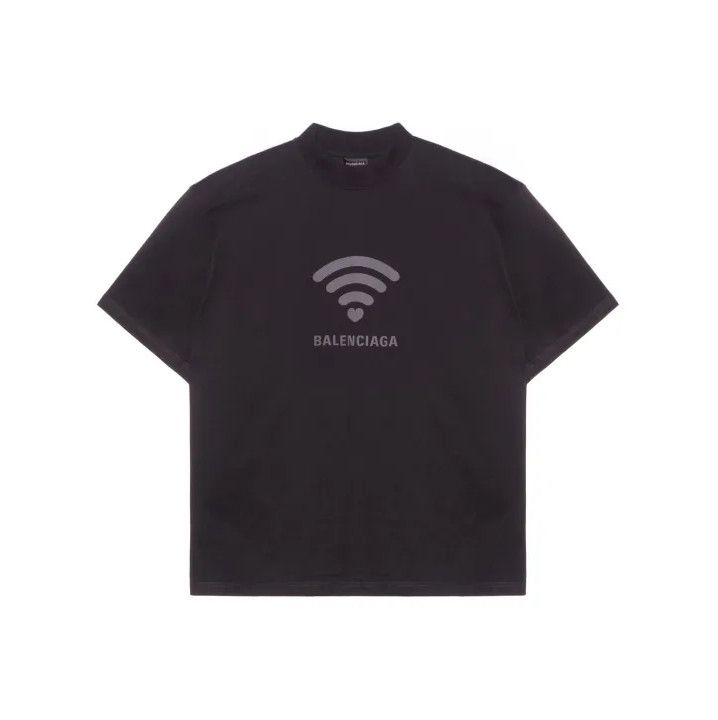Balenciaga Balenciaga Black Logo Short Sleeve T-Shirt Size US XS / EU 42 / 0 - 1 Thumbnail