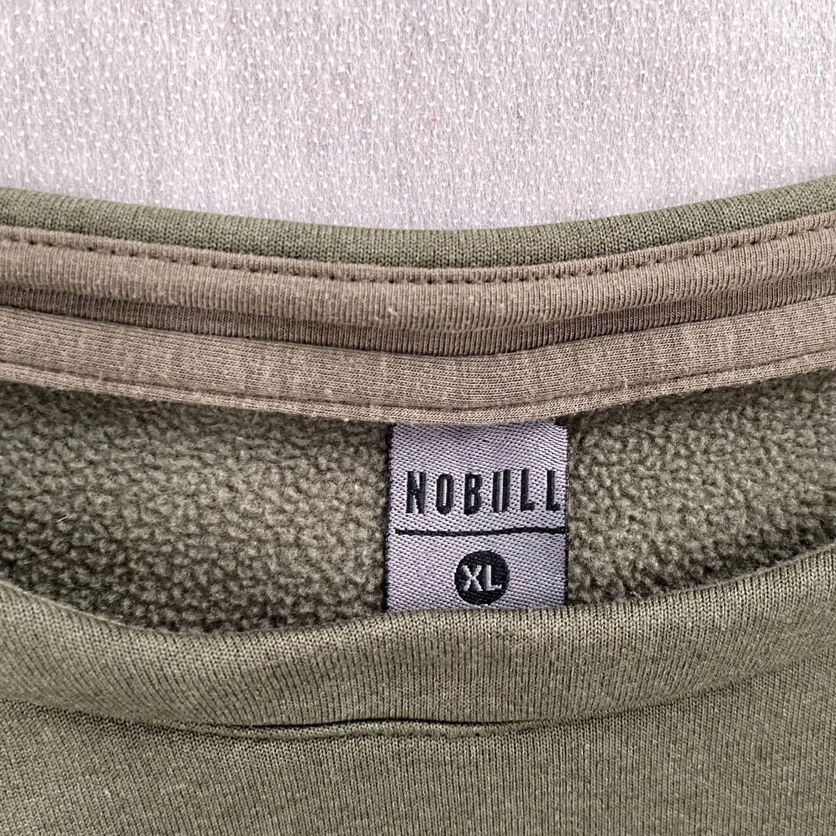 Vintage NOBULL Sweatshirt Adult XL Green Fleece Crewneck Pullover Logo USA Mens Size US XL / EU 56 / 4 - 6 Thumbnail