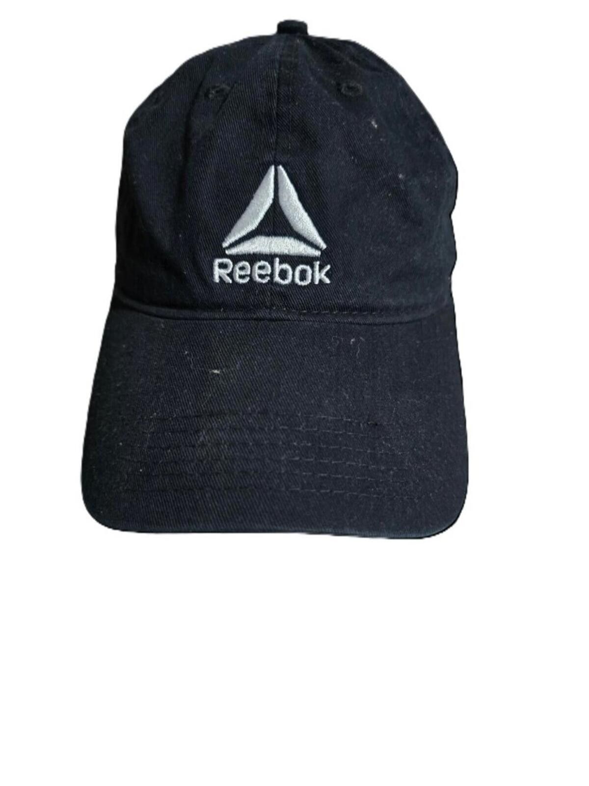 Reebok Reebok Logo Cap Black Adjustable Unisex Size ONE SIZE - 1 Thumbnail