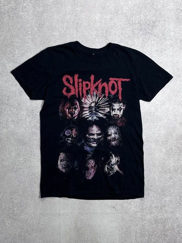 Band Tees Vintage Slipknot Masks Boxy T-shirt S Y2K Size US S / EU 44-46 / 1 - 1 Thumbnail